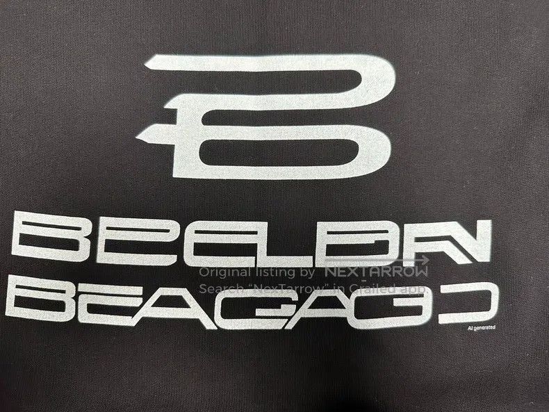 Balenciaga Balenciaga Letter Printed Hooded Long Sleeve Hoodie Size US S / EU 44-46 / 1 - 3 Thumbnail