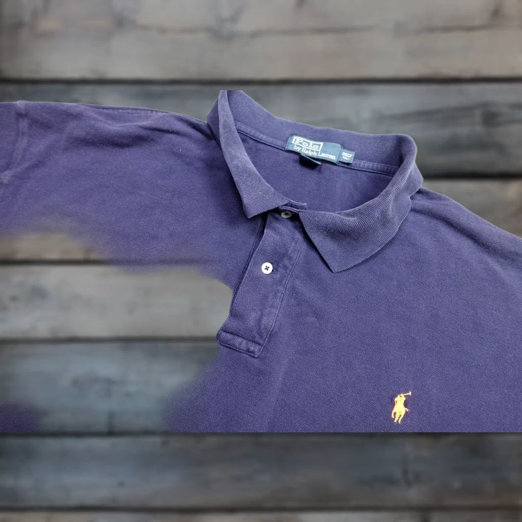 Polo Ralph Lauren Polo Ralph Lauren Polo Mens 3XLT Blue Short Sleeve Big Tall Polo Shirt Boys? Size US XXL / EU 58 / 5 - 1 Thumbnail