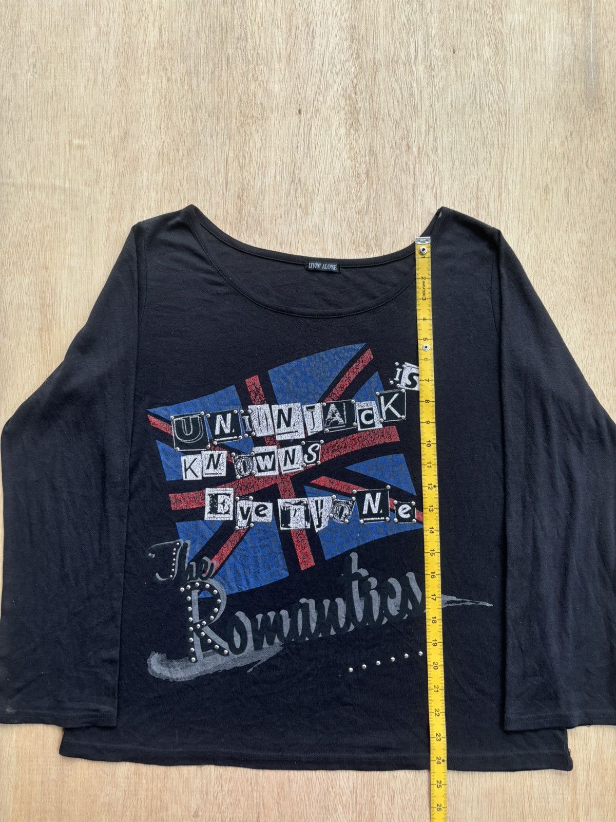 Hysteric Glamour × If Six Was Nine × Japanese Brand Y2k Livin Alone Ifsixwasnine Lgb style Longsleeve Size L / US 10 / IT 46 - 8 Thumbnail