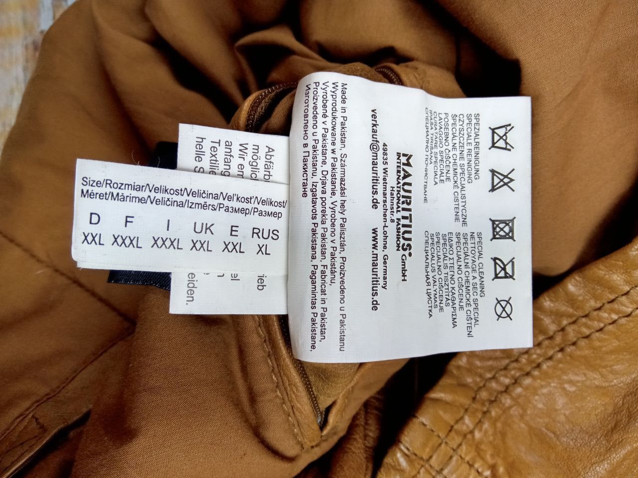 Other Gipsy Mens Leather Jacket Size US XL / EU 56 / 4 - 19 Thumbnail