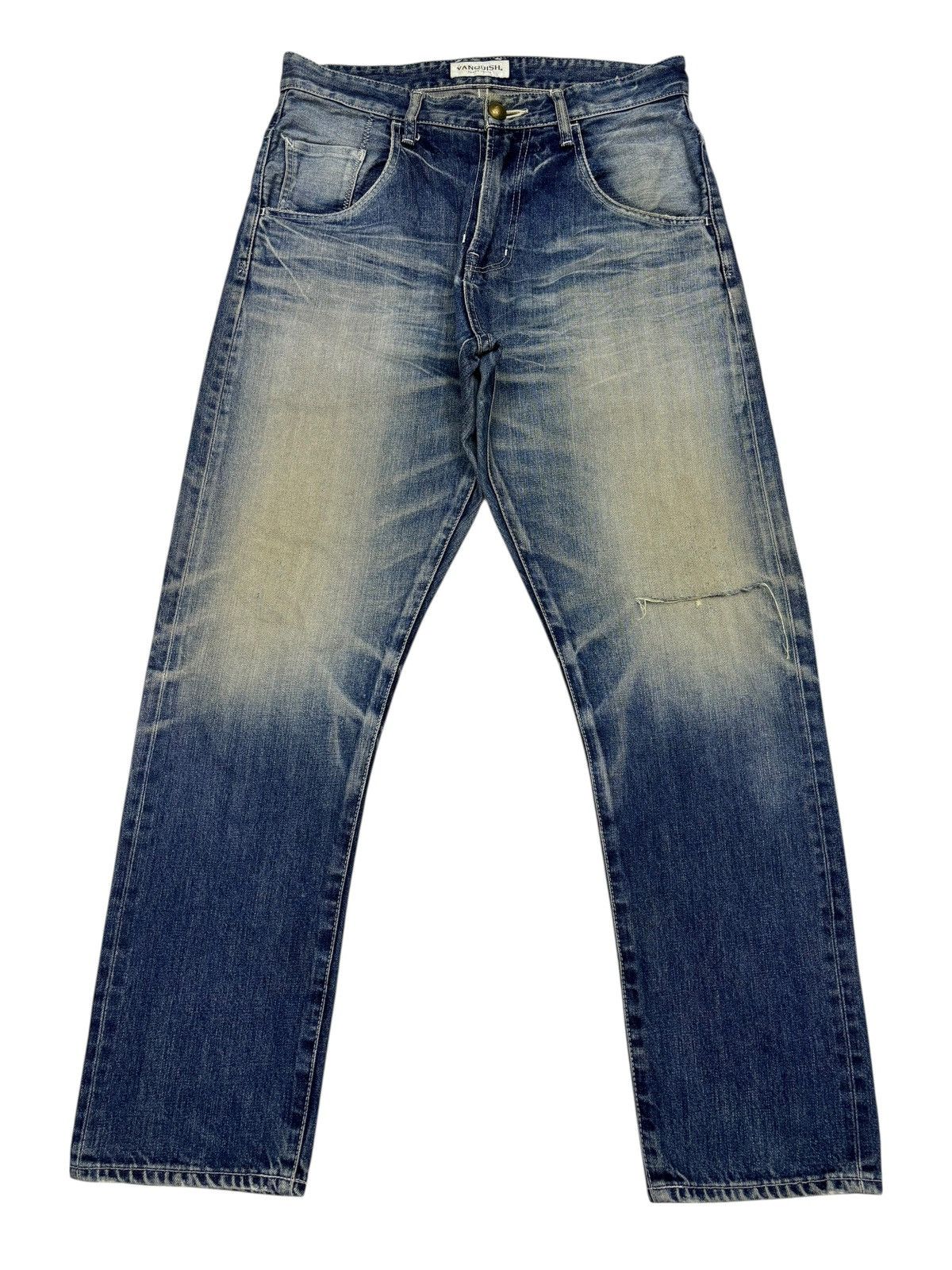 Kapital VANQUISH Japan Selvedge Distressed Denim Baggy Jeans Size US 32 / EU 48 - 8 Thumbnail