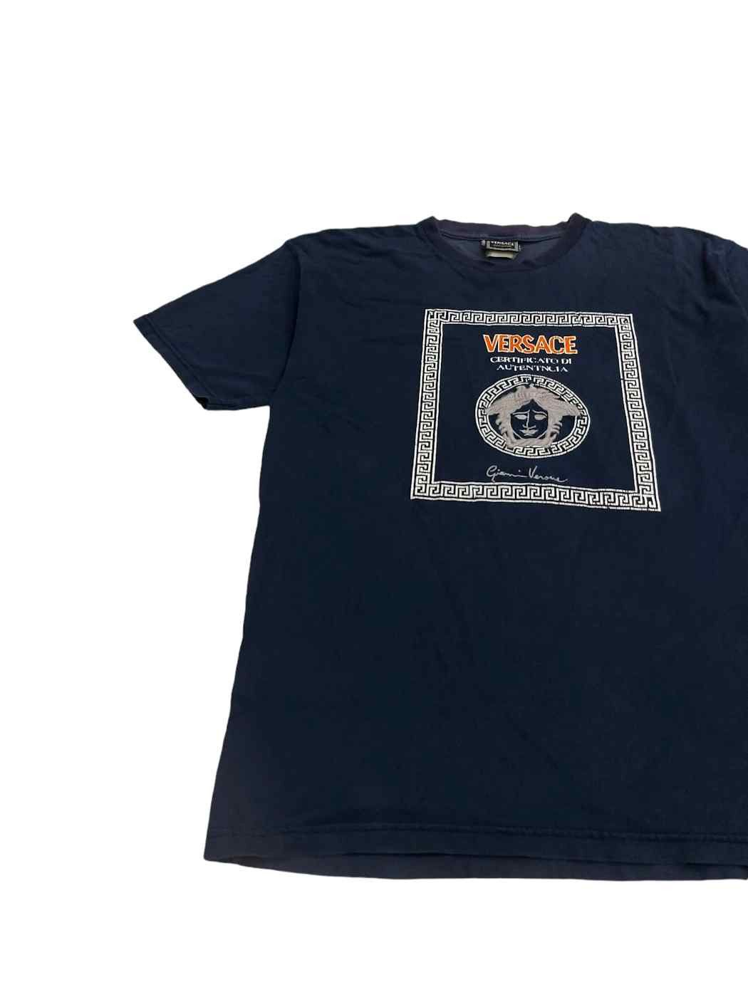 Versace Rare! Vintage Versace Jeans Couture Gianni Versace Signature Size US L / EU 52-54 / 3 - 3 Thumbnail