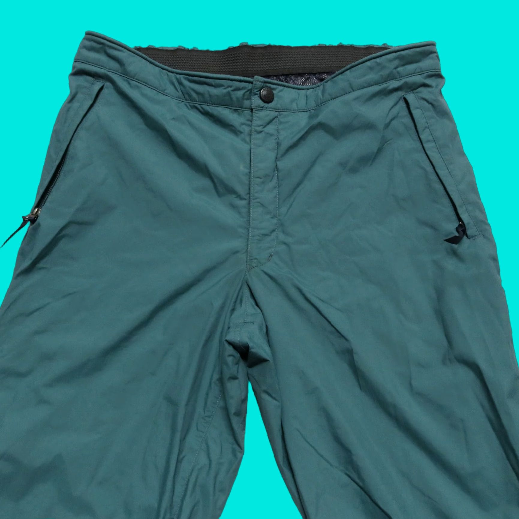 Patagonia Vintage Patagonia Snow Pants Men 38 Green Inseam 32 Size 38 Regular Pants Size US 38 / EU 54 - 1 Thumbnail