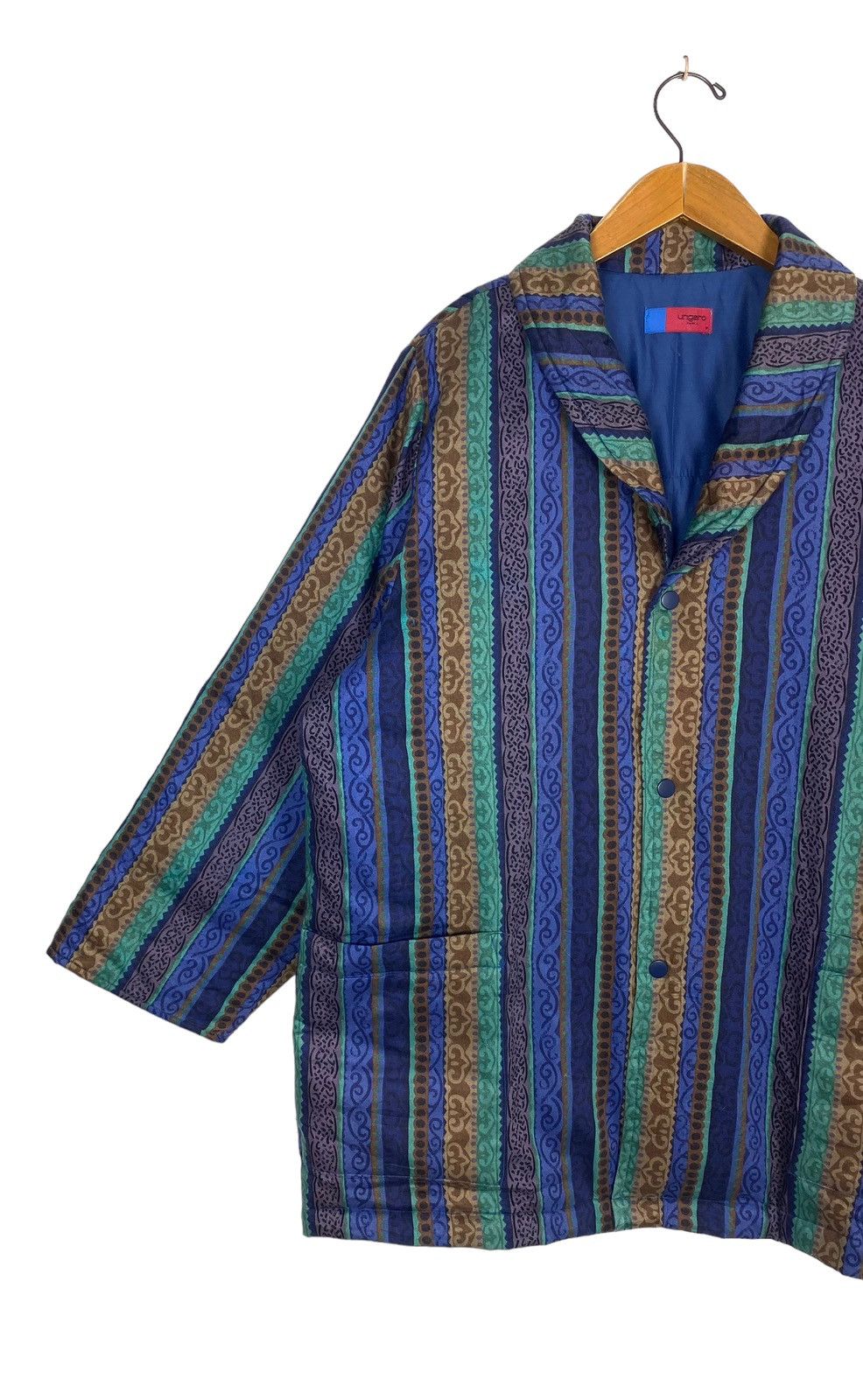 Ungaro Paris Rare‼️ Vintage Ungaro Paris Parka Multicolour Made in Japan Size US L / EU 52-54 / 3 - 3 Thumbnail