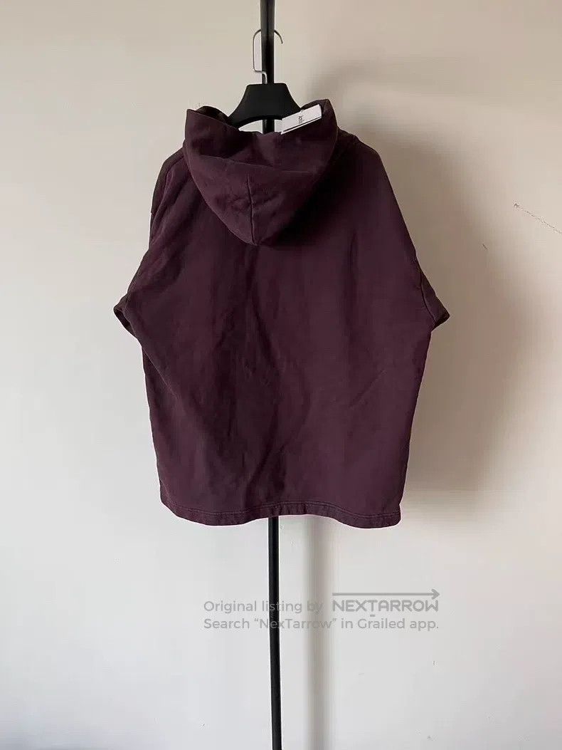 Acne Studios Acne Studios Logo embroidered hooded sweater, purple Size XXS / US 00 / IT 34 - 2 Thumbnail