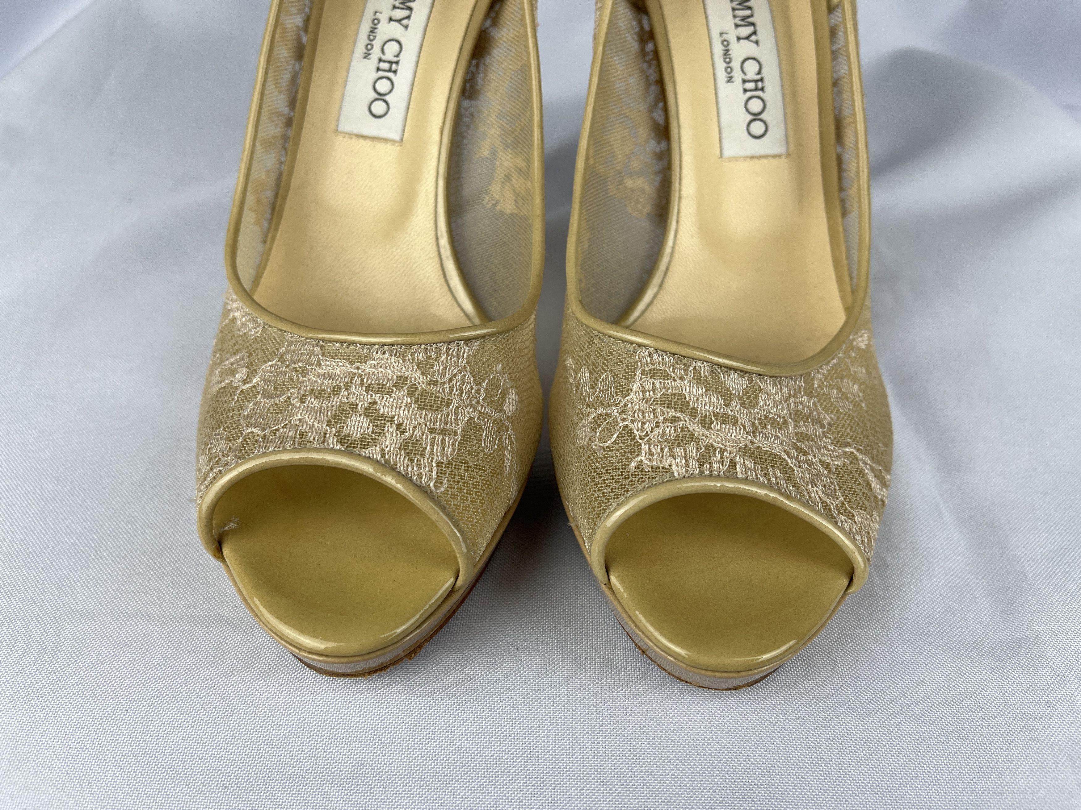 Jimmy Choo Jimmy Choo Mesh Peep Toes Heels 39.5 UK 6.5 US 9.5 CM 26.5 Size US 9.5 / IT 39.5 - 5 Thumbnail