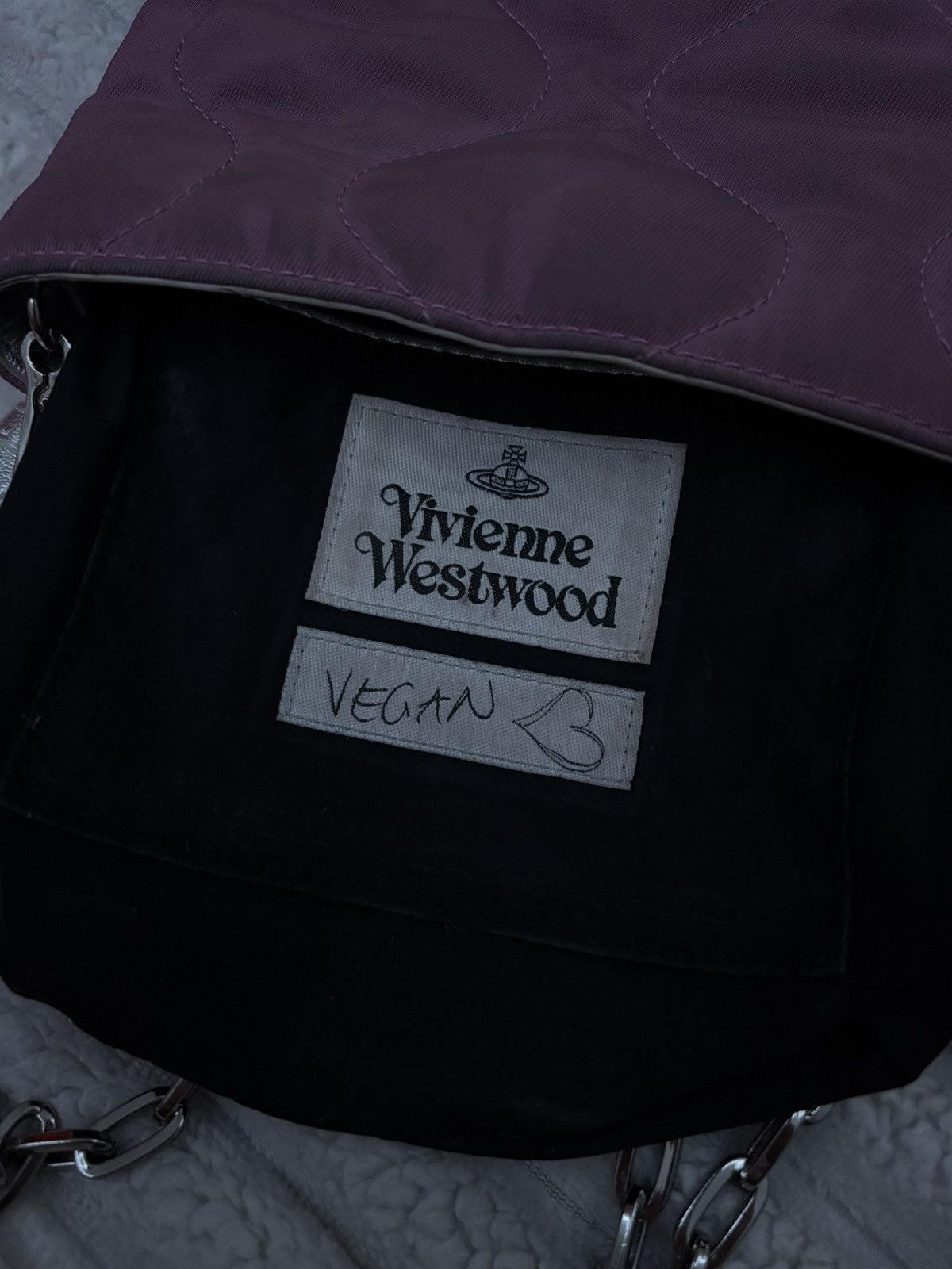 Vivienne Westwood Vivienne Westwood Quilted Crossbody Bag Size ONE SIZE - 2 Thumbnail