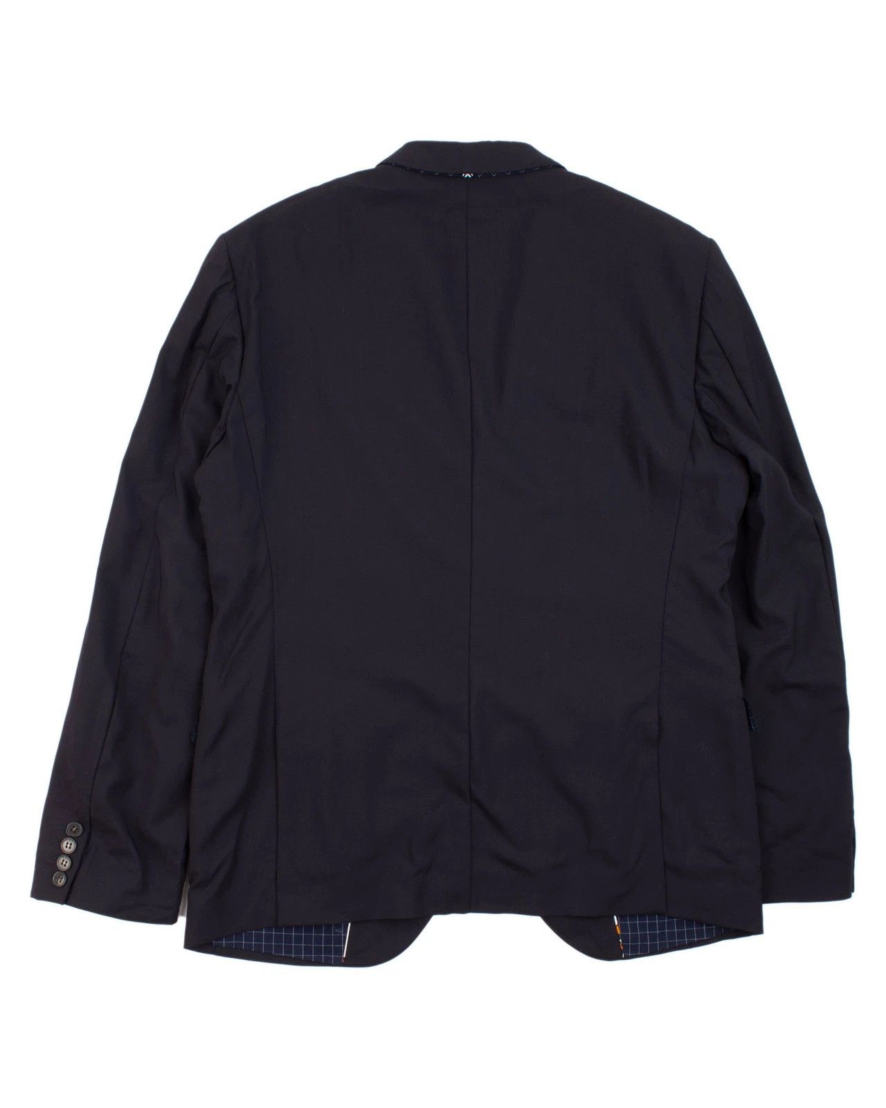 Christian Lacroix Christian Lacroix 2-Button Wool Blazer Jacket Navy Size L Size 52R - 2 Thumbnail