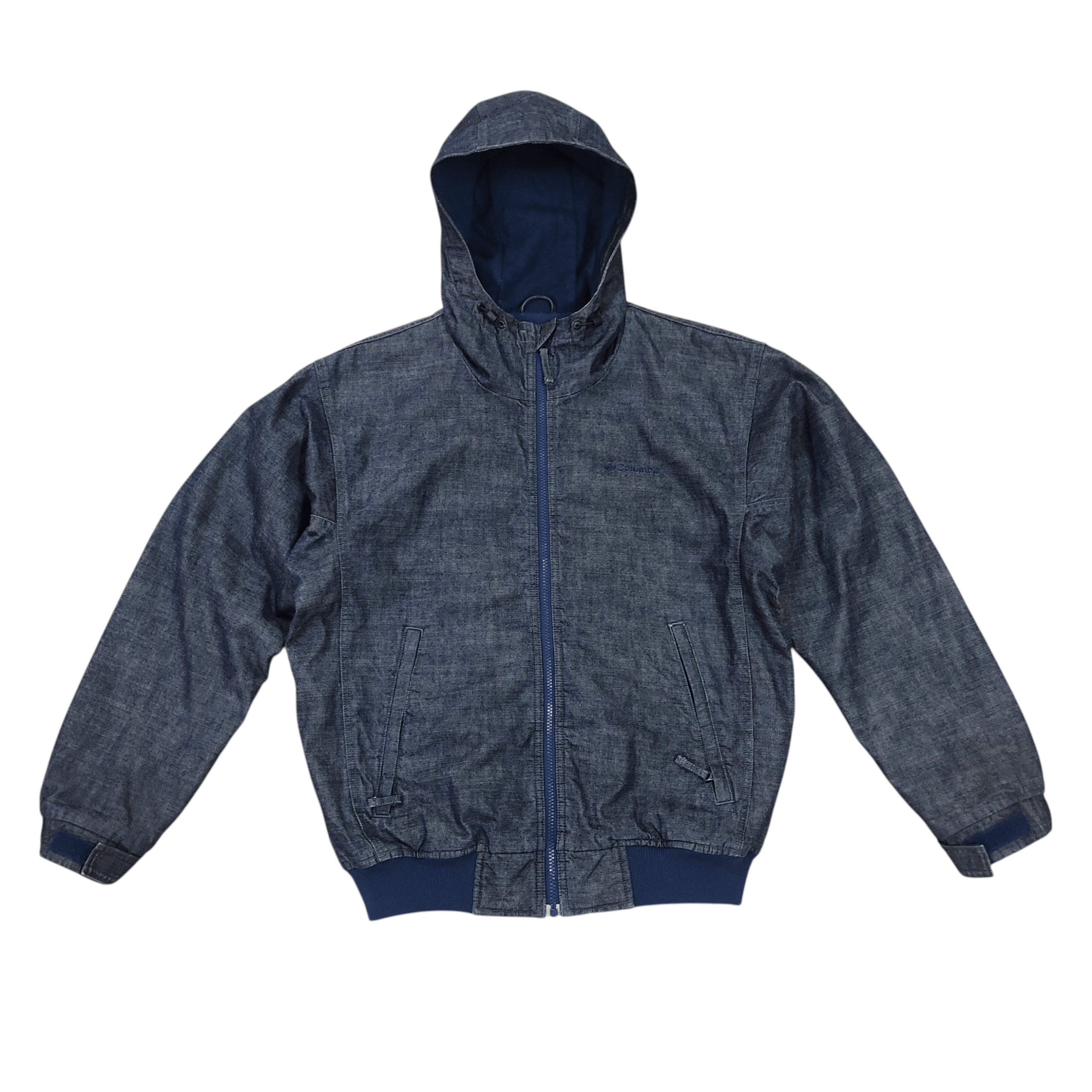 Columbia Columbia Loma Vista Fleece-Lined Denim Look Hooded Jacket Size US M / EU 48-50 / 2 - 2 Thumbnail