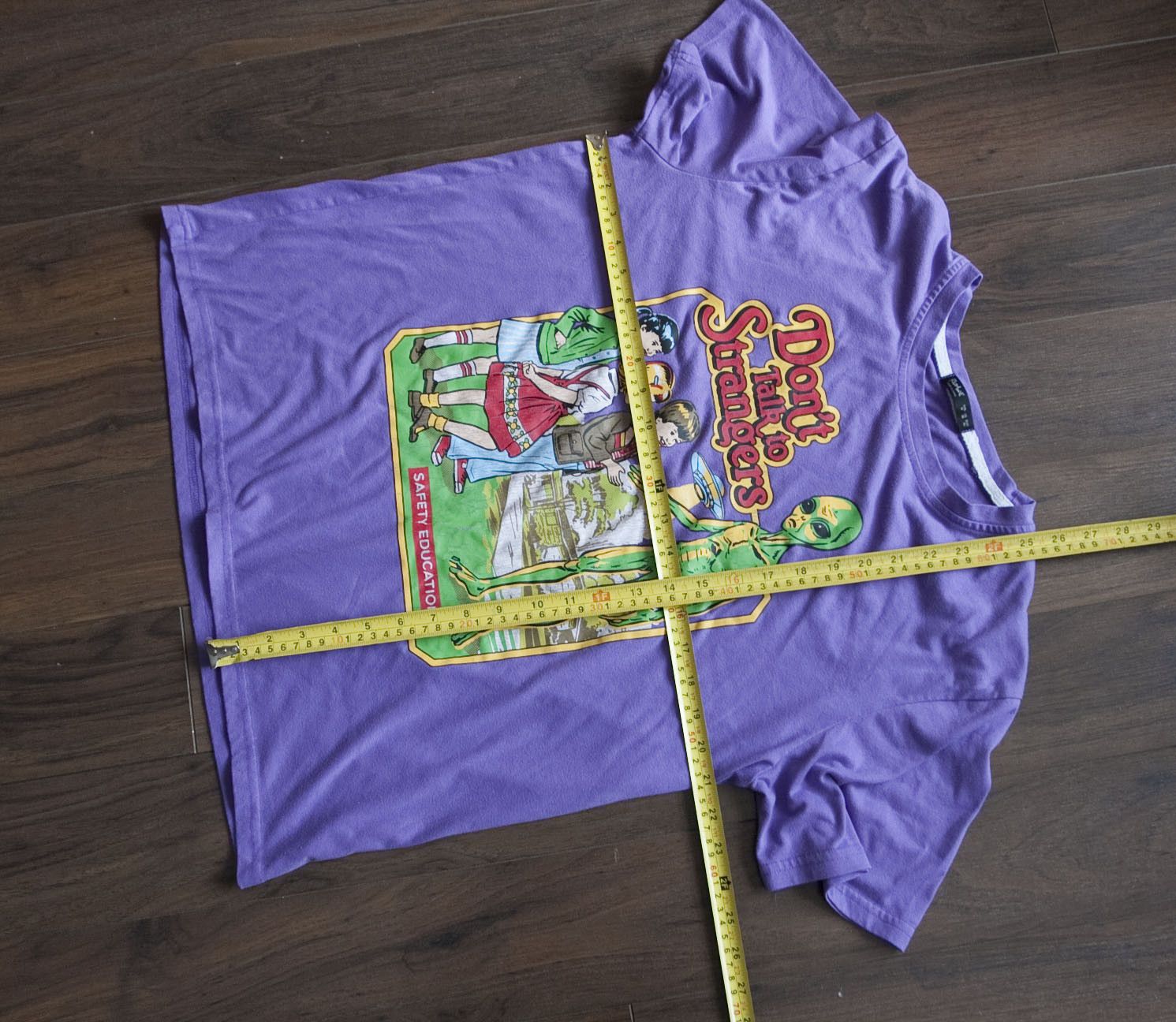 Other Romwe T Shirt Don't Talk to Strangers Size M Purple Size US M / EU 48-50 / 2 - 4 Thumbnail