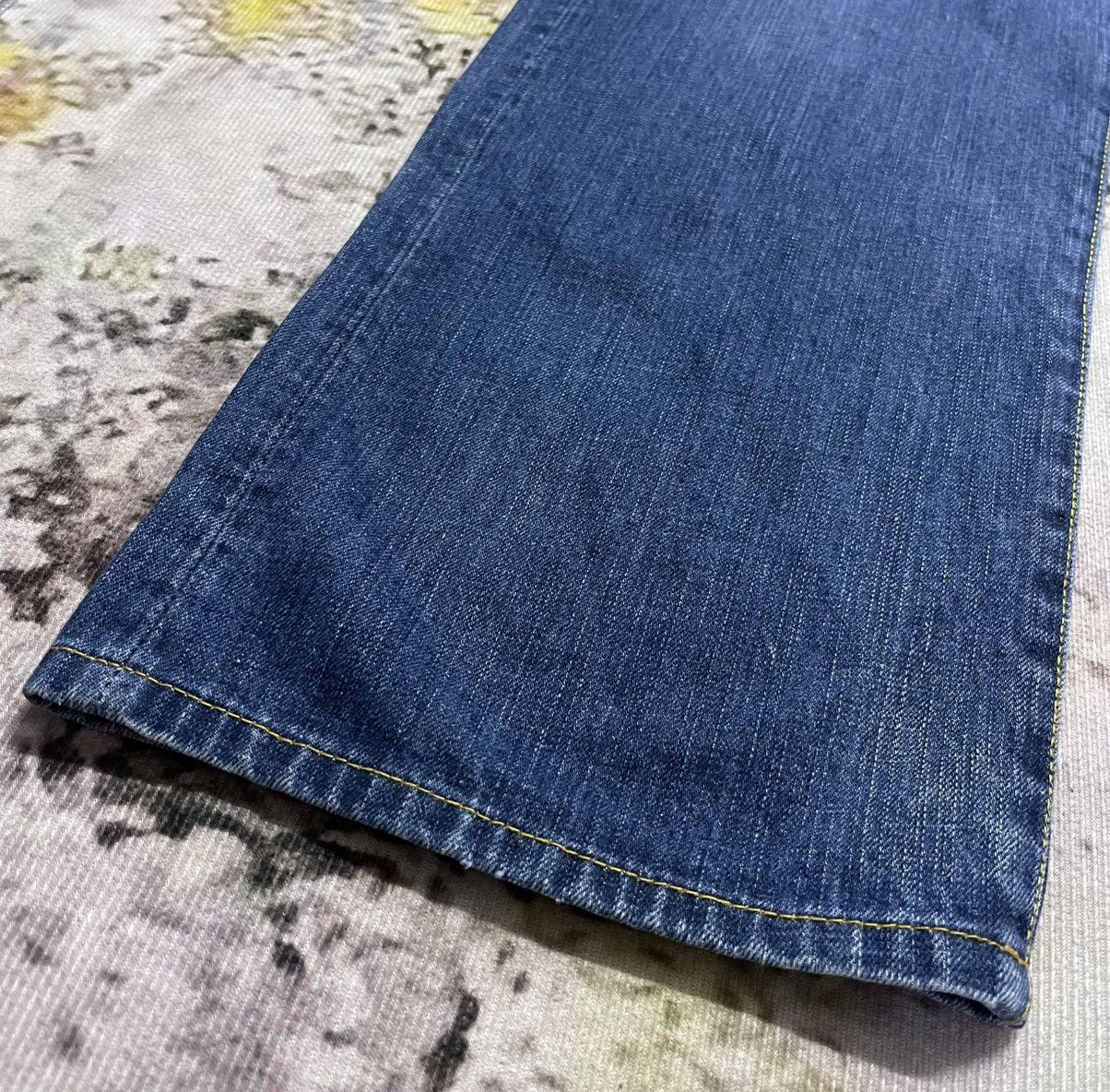 Japanese Brand Japanese Cune Embroidered Jeans Painted Size US 34 / EU 50 - 3 Thumbnail