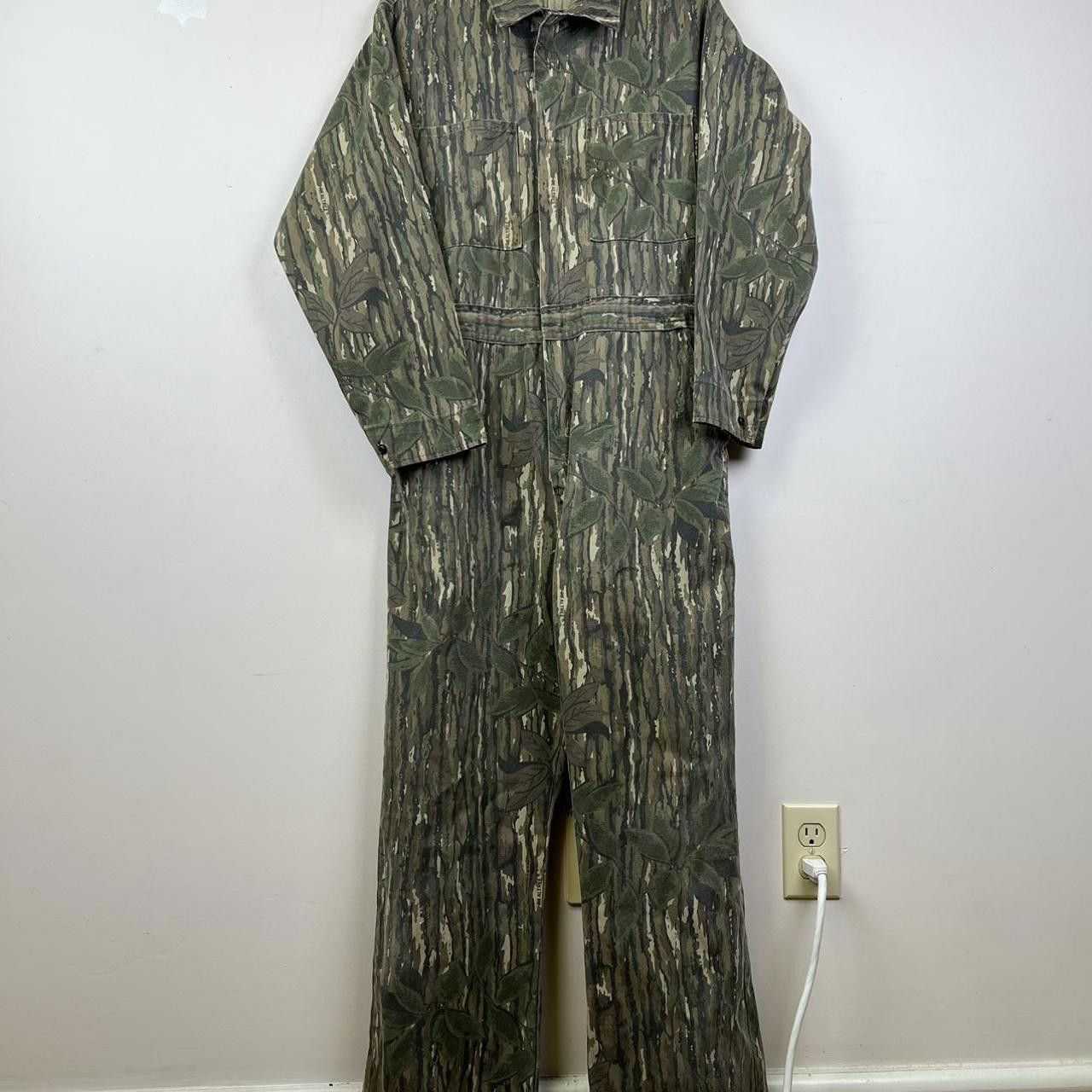 Designer Camo Pattern One-Piece Jumpsuit Vintage Charles Daly 90s Size ONE SIZE - 1 Thumbnail