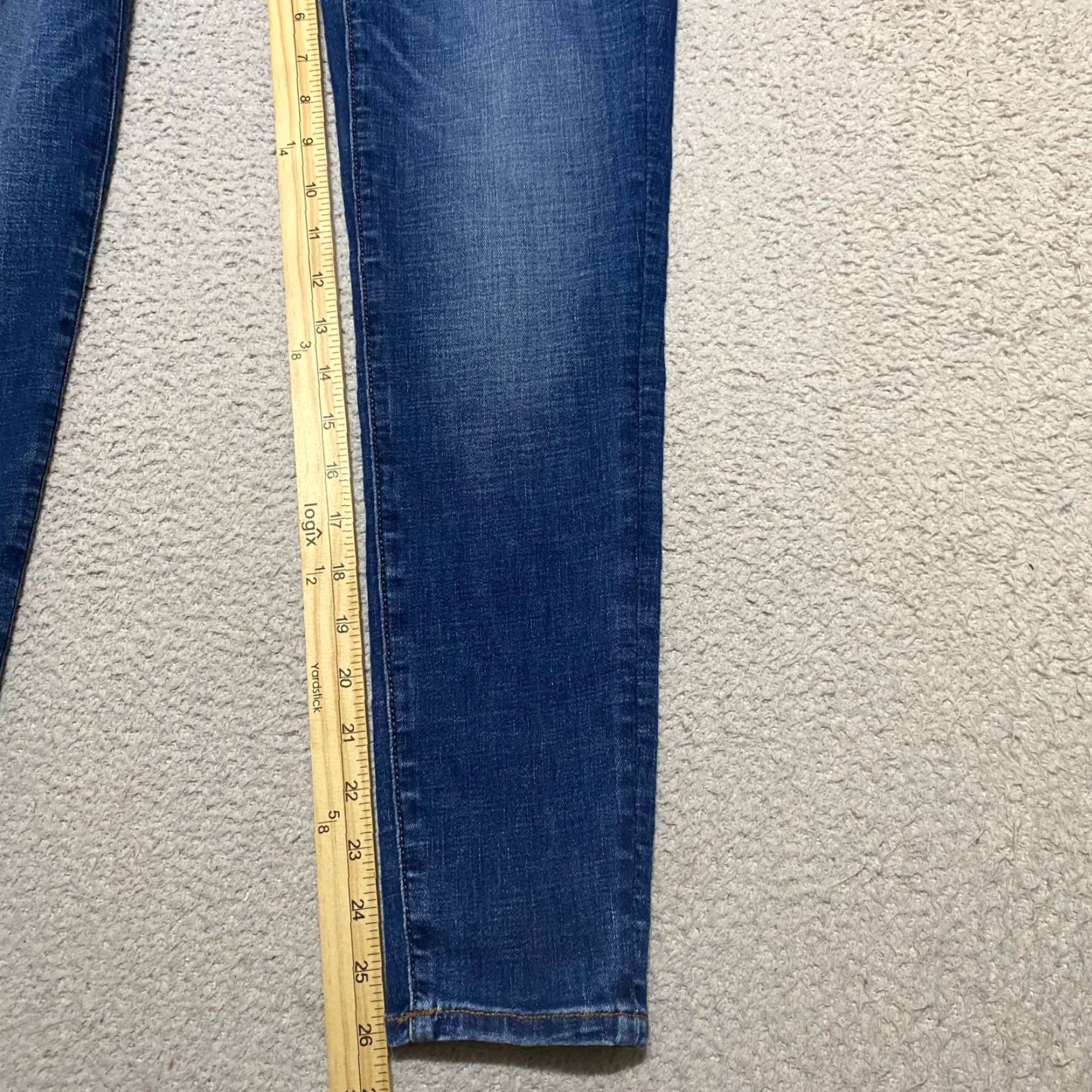 American Eagle Outfitters American Eagle Outfitters Jeans Womens 4P Blue Dark Wash Jegging Size 4P Denim Size 27" / US 4 / IT 40 - 6 Thumbnail