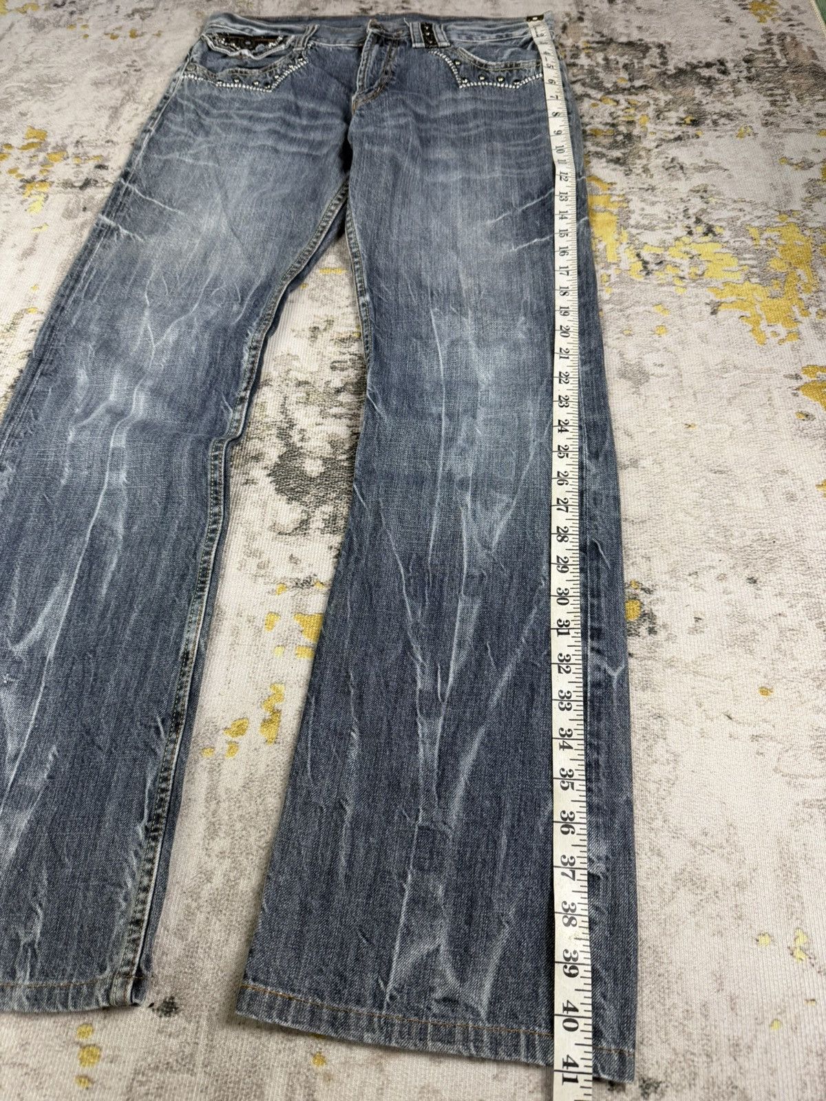 semanticdesign Rare 90s Oririn Studded Flared Mudwash Jeans Size US 31 - 9 Thumbnail