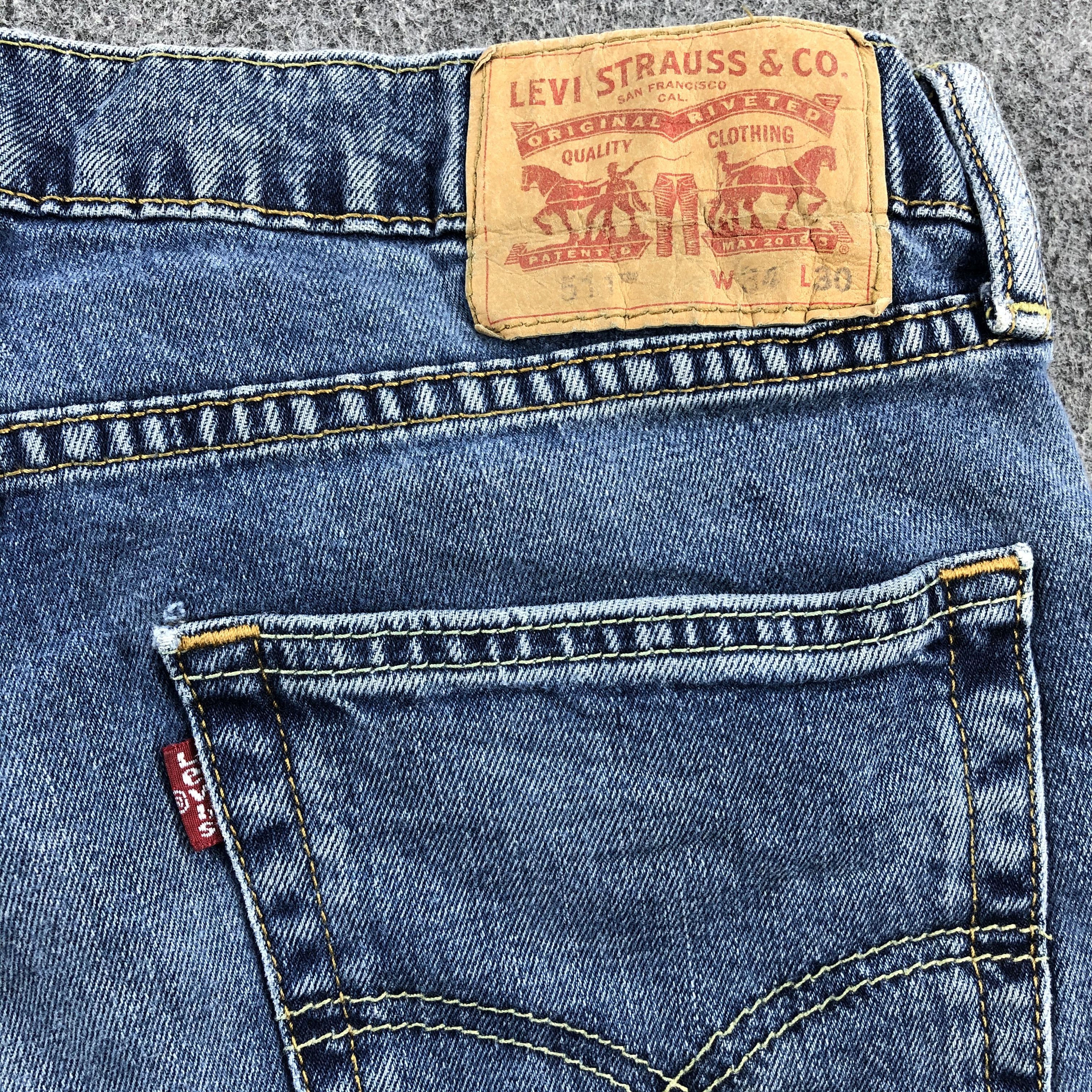 Levi's × Vintage Vintage Levis 511 Slim Fit Jeans-JM721 Size US 33 - 5 Thumbnail