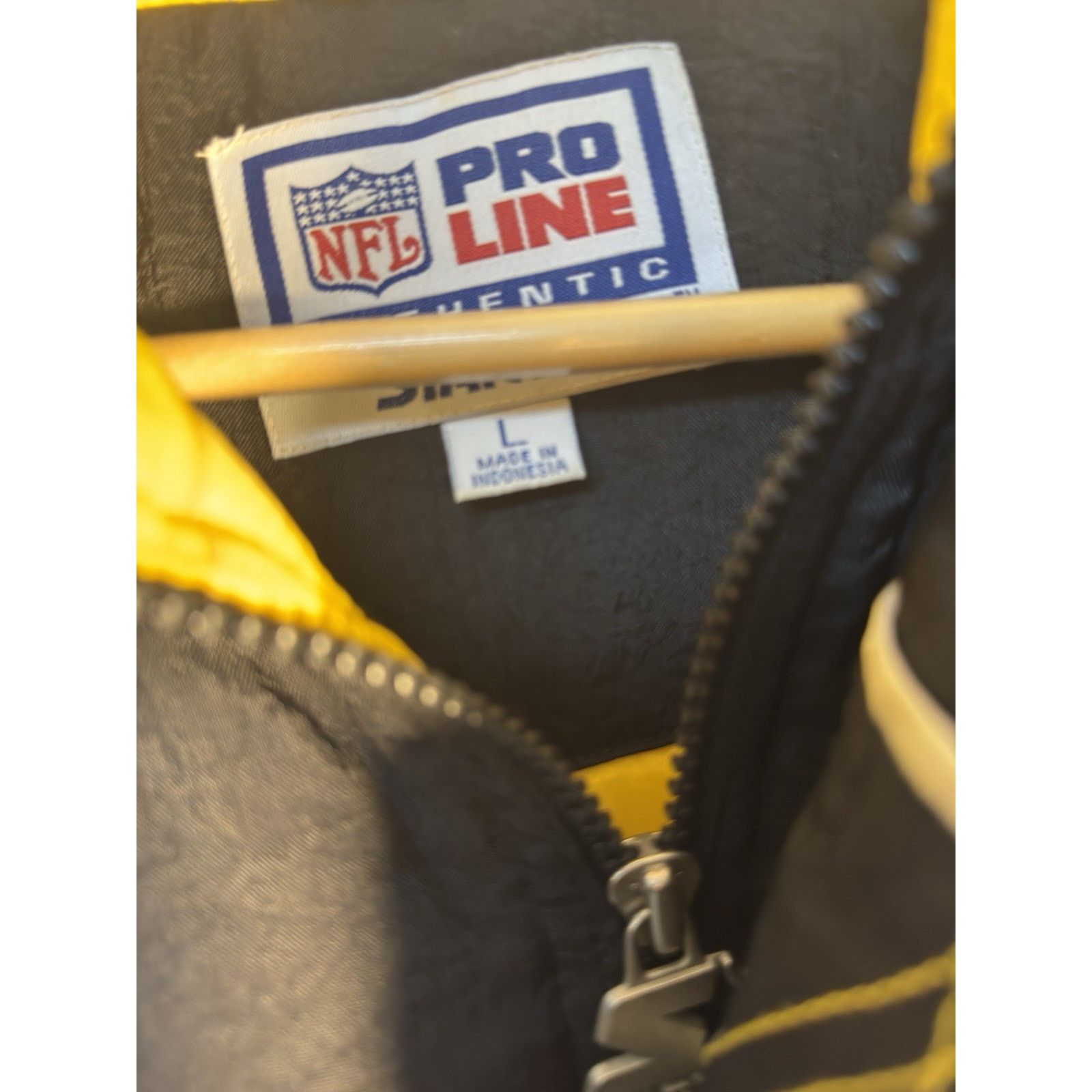 Starter Vintage Starter Steelers Pullover Jacket L NFL Pro Line 90s Size US L / EU 52-54 / 3 - 5 Thumbnail
