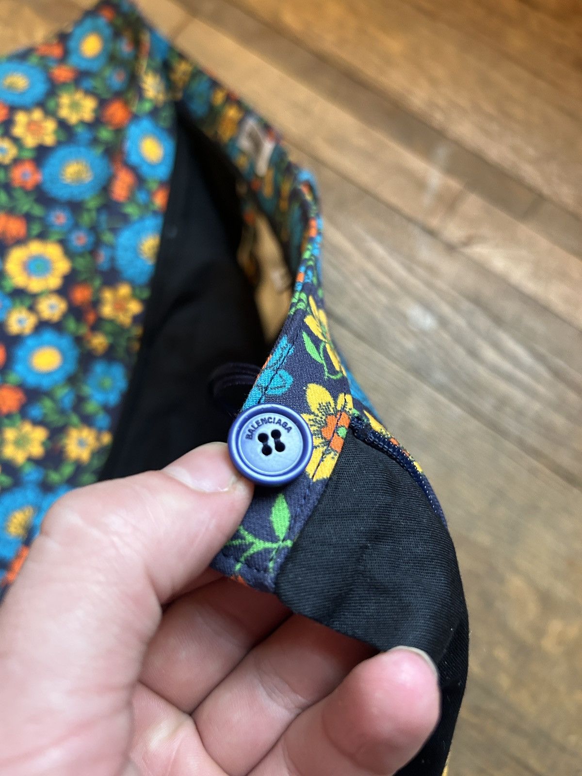Balenciaga Spring 2018 Runway Floral Layered Trousers Size US 34 / EU 50 - 8 Thumbnail