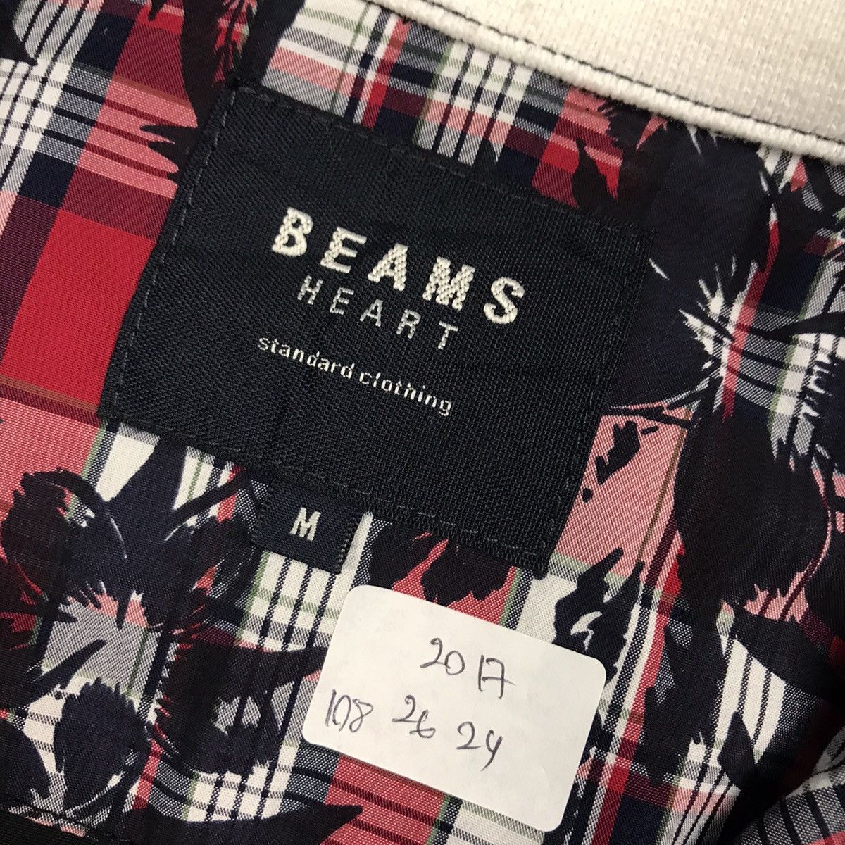 Beams Plus × Japanese Brand BEAMS HEART JAPAN BOMBER BLACK JACKET Size US M / EU 48-50 / 2 - 10 Thumbnail