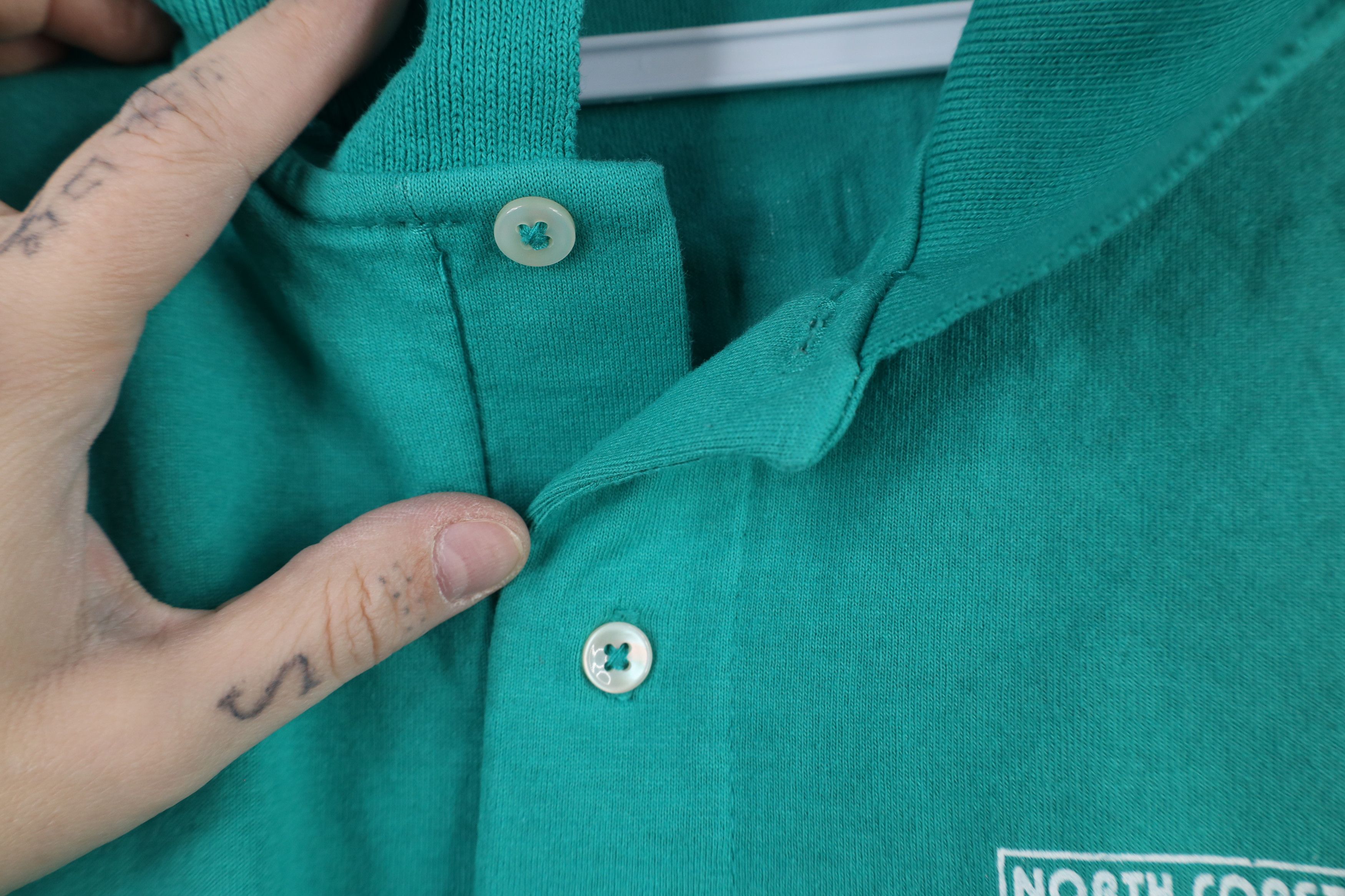Vintage Vintage 90s Coast Performance Slot Car Raceway Polo Teal USA Size US XL / EU 56 / 4 - 5 Thumbnail