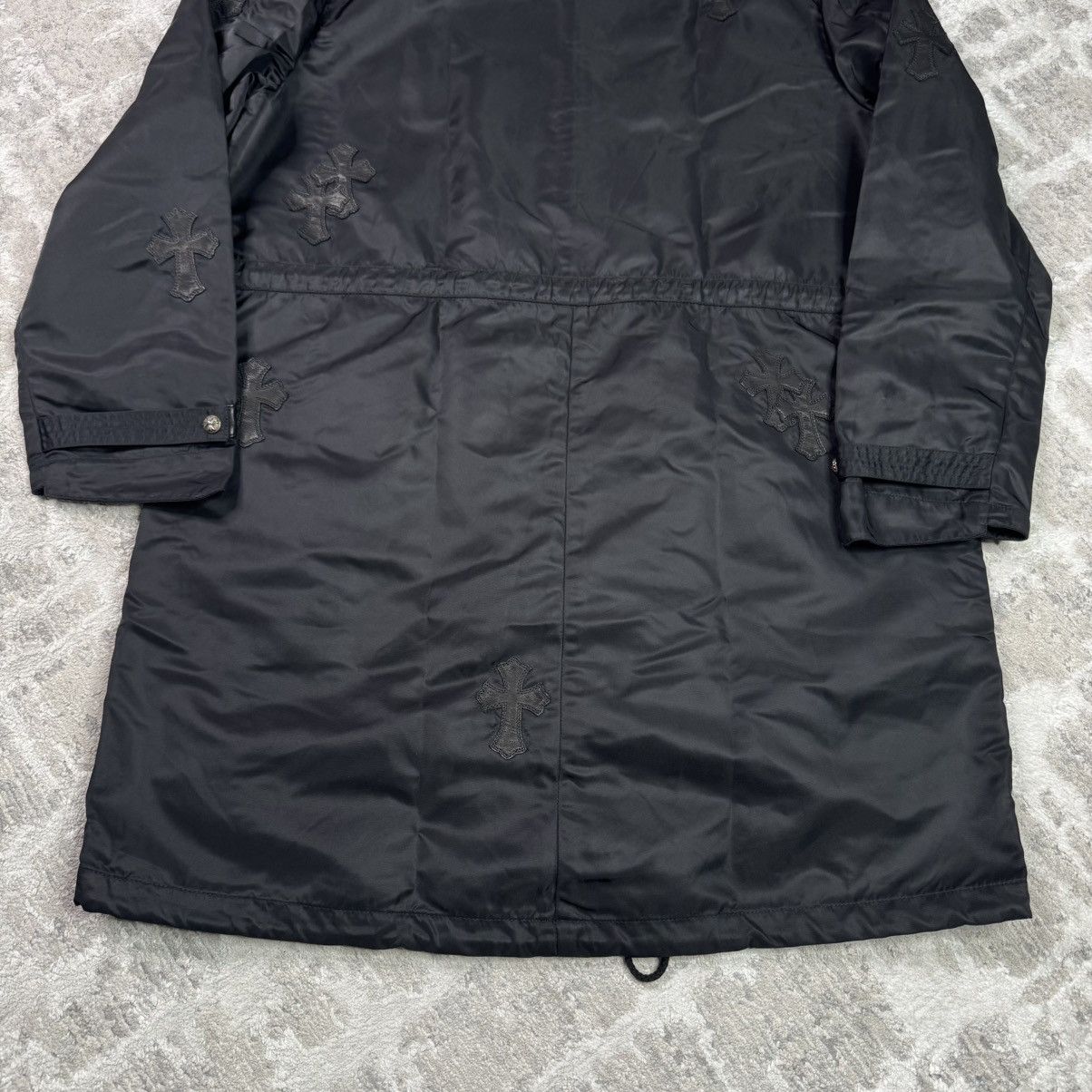 Chrome Hearts Chrome hearts nylon cross patch fishtail zip up parka jacket Size US L / EU 52-54 / 3 - 13 Thumbnail