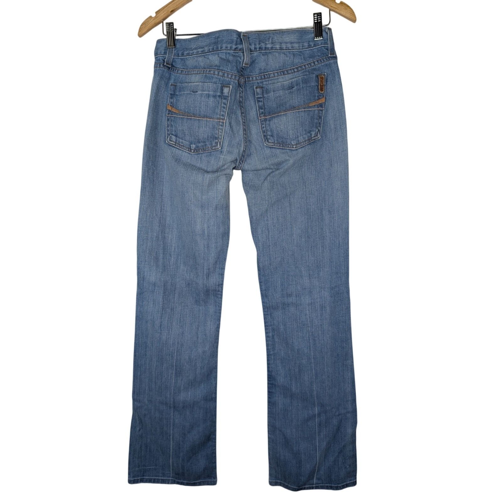 Other Ezra Fitch Low Rise Flare Jeans 2000s Vintage Size 29" - 2 Thumbnail