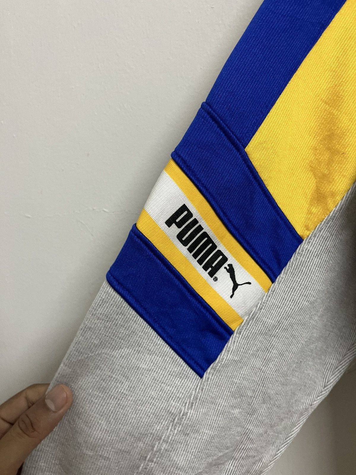 Japanese Brand 💥Vintage PUMA BIG LOGO Hoodie Size US L / EU 52-54 / 3 - 7 Thumbnail
