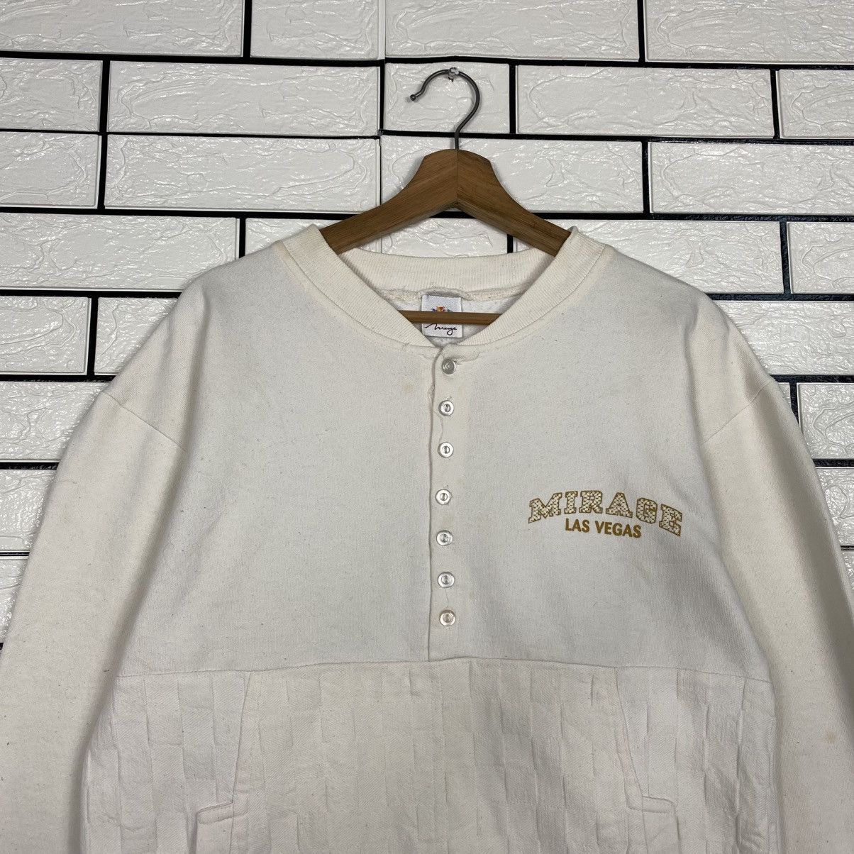 Japanese Brand 📌Vintage Cardigan Mirage Las Vegas Snap Button Size US M / EU 48-50 / 2 - 4 Thumbnail