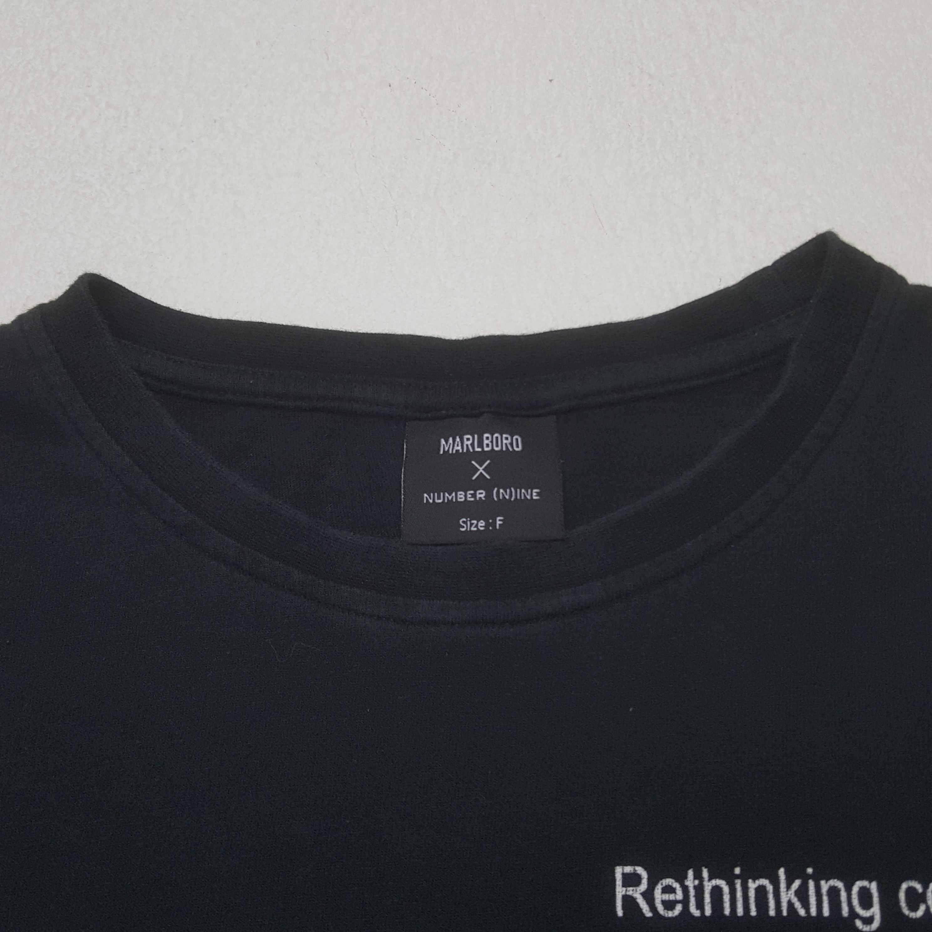 Marlboro × Number (N)ine × Vintage Vintage Number (N)ine X Marlboro Japanese Brand Tshirt Size US M / EU 48-50 / 2 - 5 Thumbnail