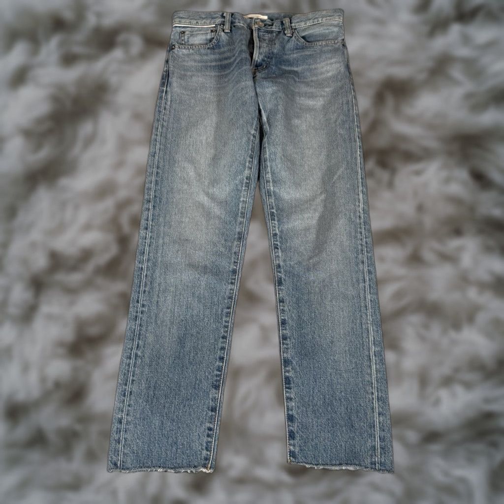 MOUSSY Moussy Vintage Jeans Women Size 27 Slim Fit Distressed Blue Denim Made in Japan Size 27" / US 4 / IT 40 - 1 Thumbnail