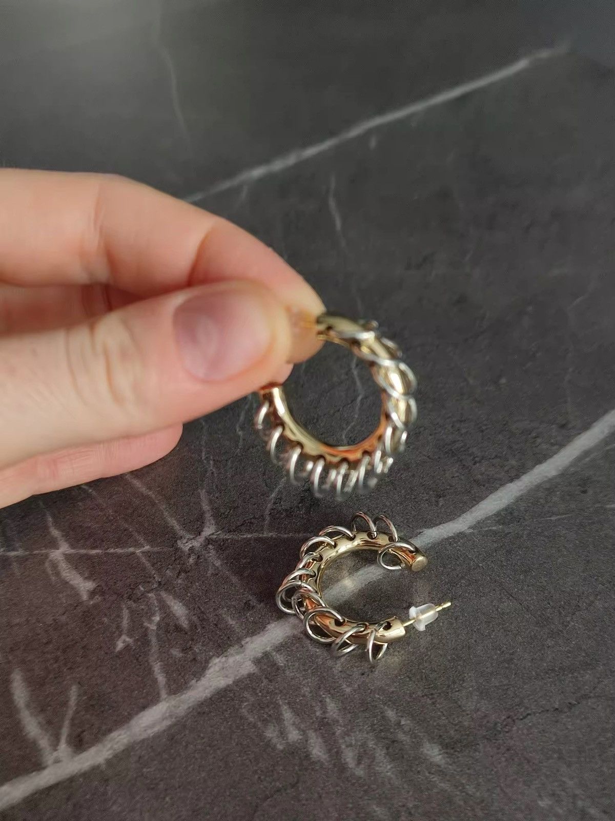 Japanese Brand × Vintage Tassel Ring earrings Size ONE SIZE - 4 Thumbnail