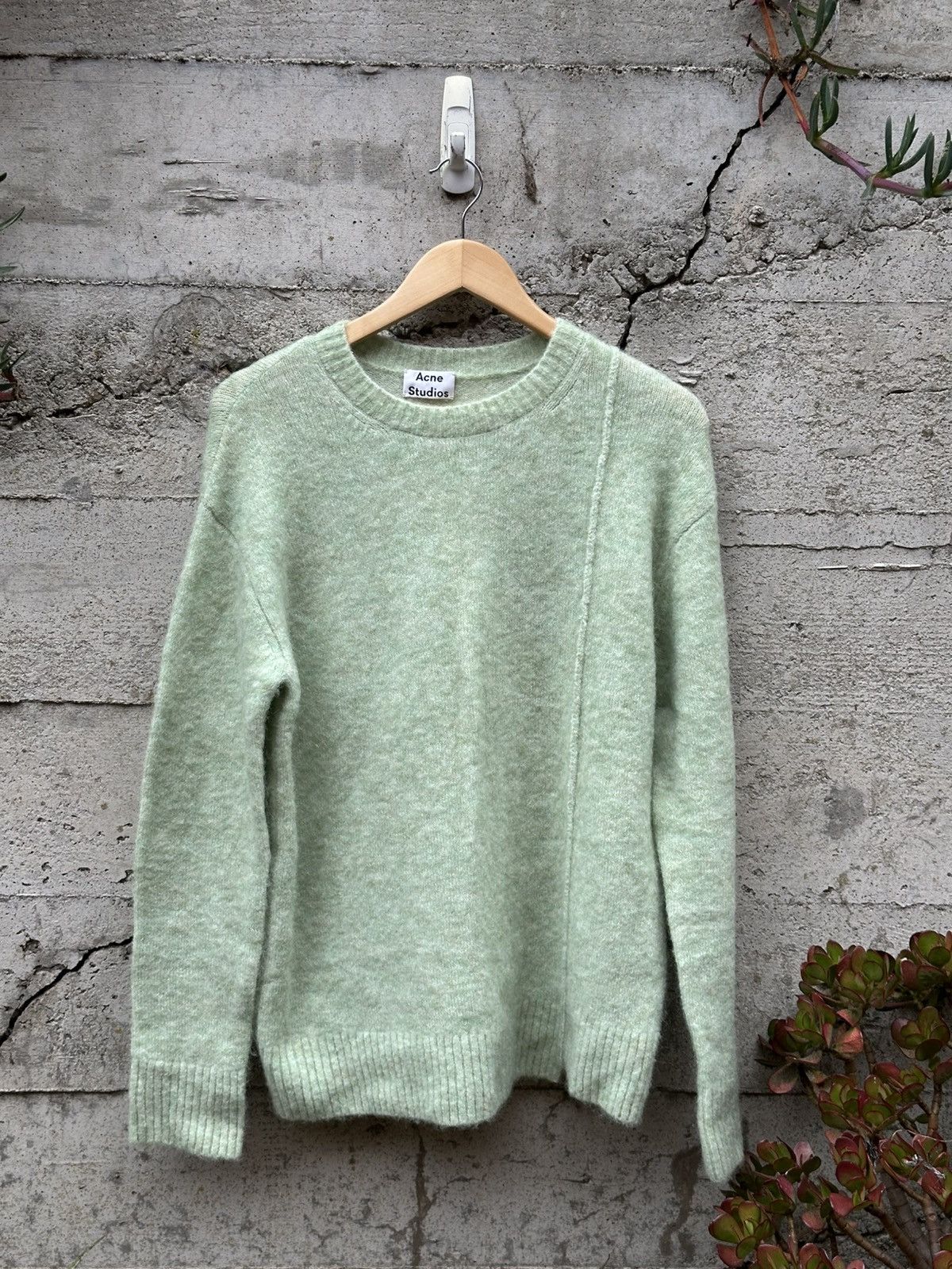 Acne Studios RARE GRAIL Acne Studios asymmetrical line sweater Size US M / EU 48-50 / 2 - 2 Thumbnail