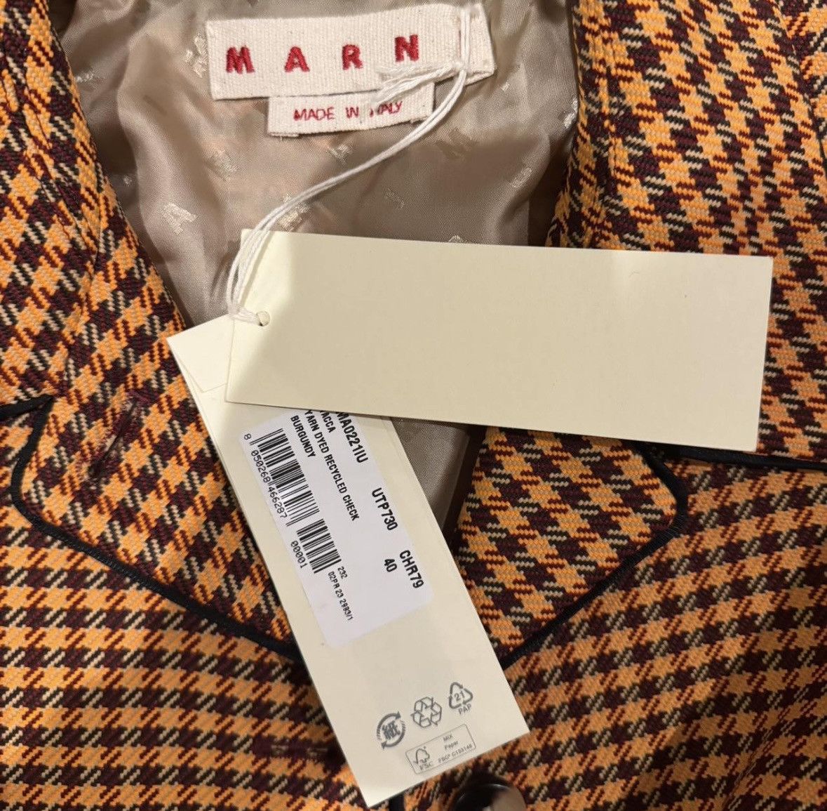 Marni Marni Brand New Jacket Size S / US 4 / IT 40 - 5 Thumbnail