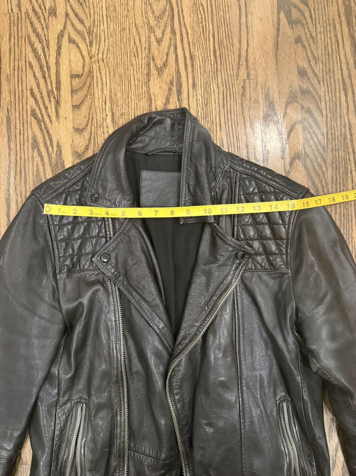 Allsaints AllSaints Leather Jacket Size US S / EU 44-46 / 1 - 4 Thumbnail