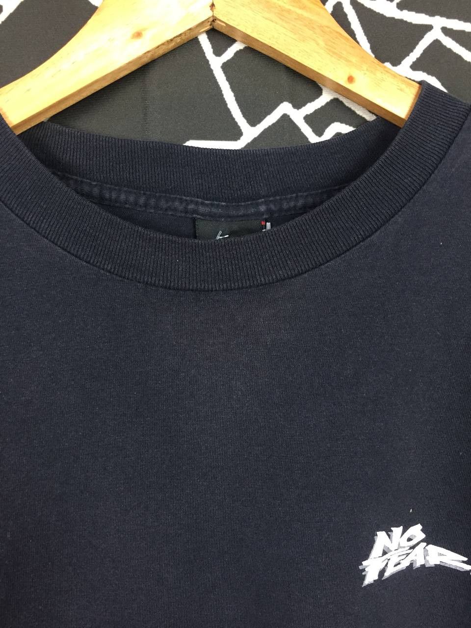 No Fear × Vintage Vtg No Fear The True Battlecry Of The Loser Tee Size US L / EU 52-54 / 3 - 8 Thumbnail