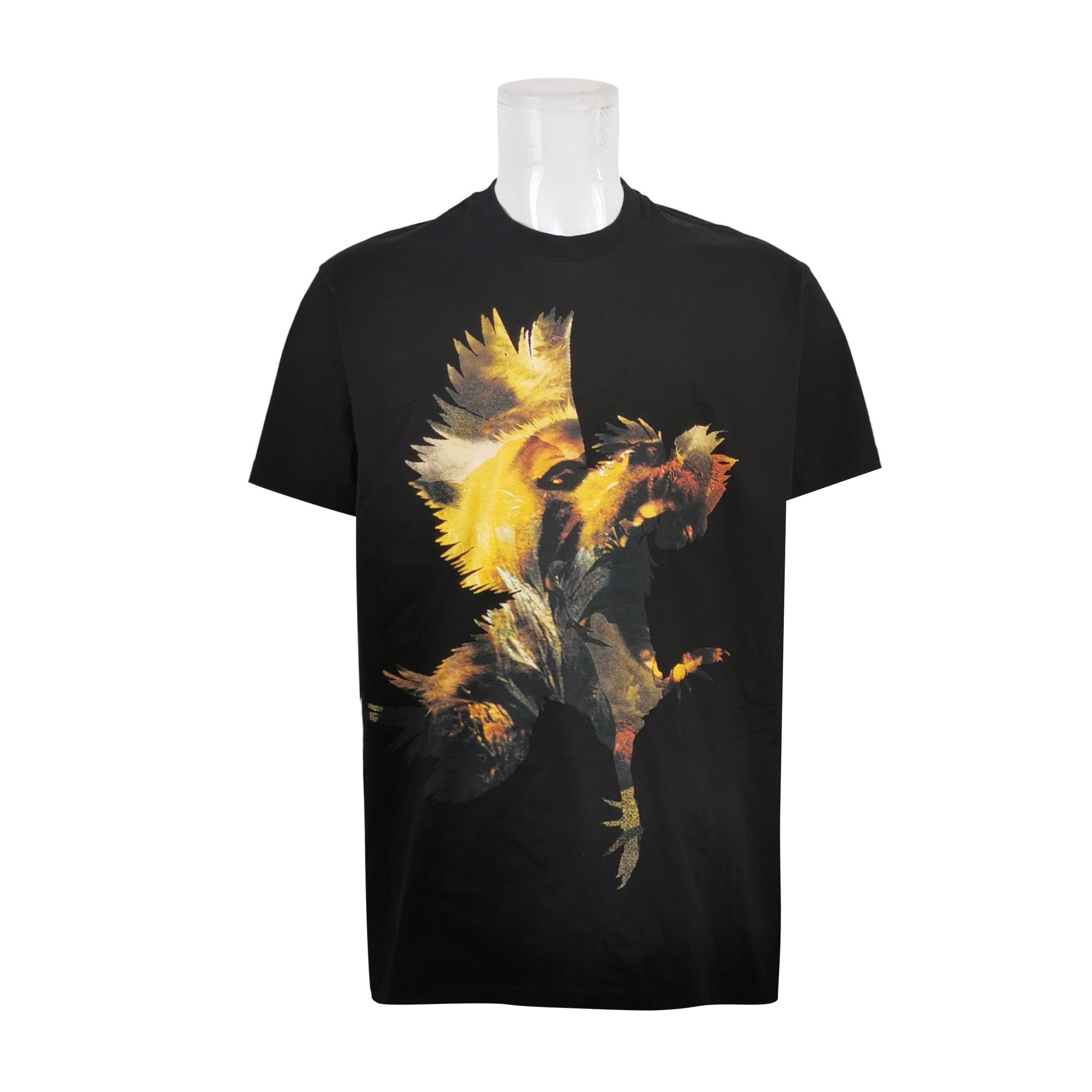 Givenchy Givenchy S Cotton Graphic Crew Neck T-Shirt Size US S / EU 44-46 / 1 - 1 Thumbnail