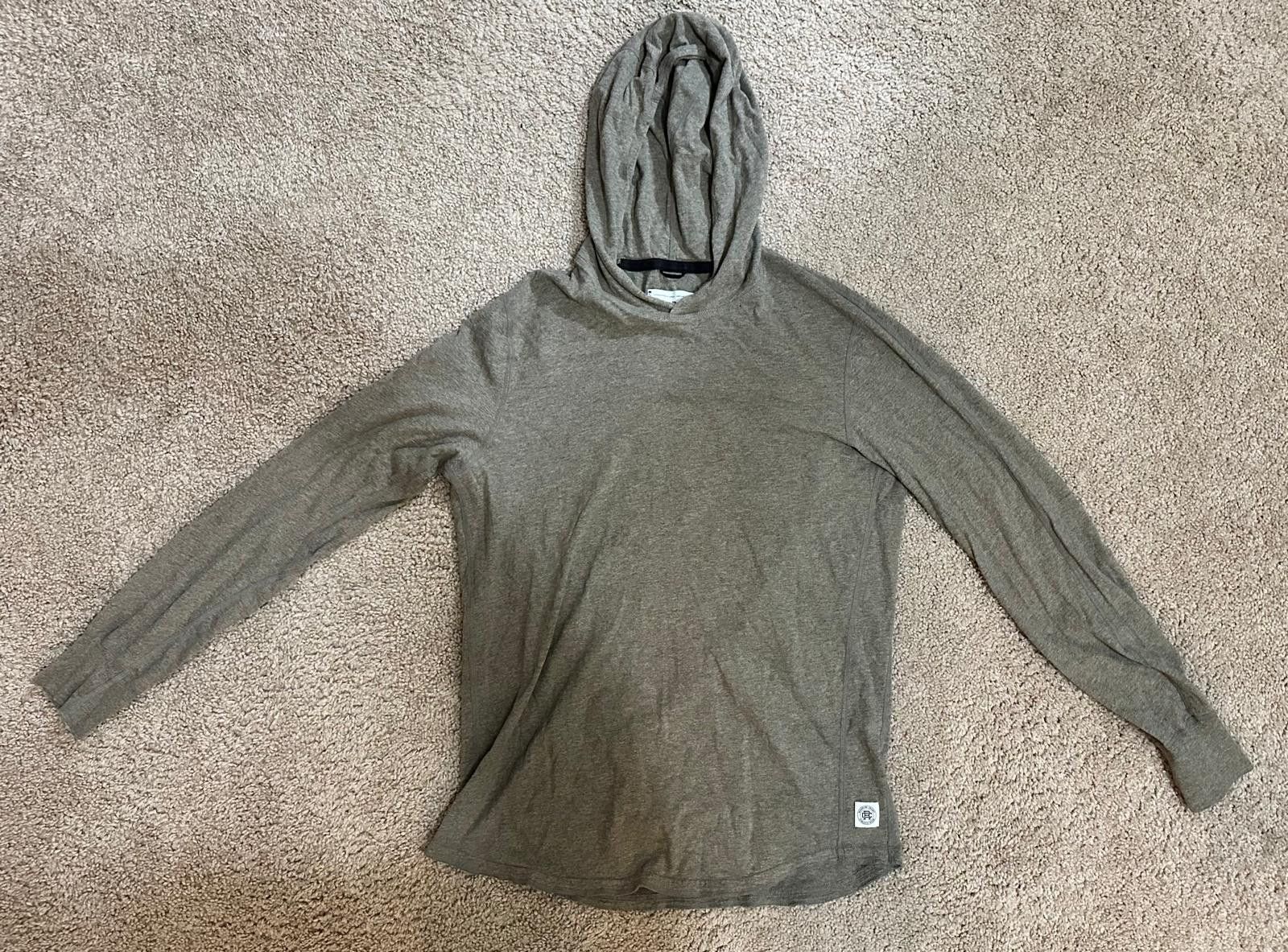 Reigning Champ Hooded Jersey Pullover Grailed