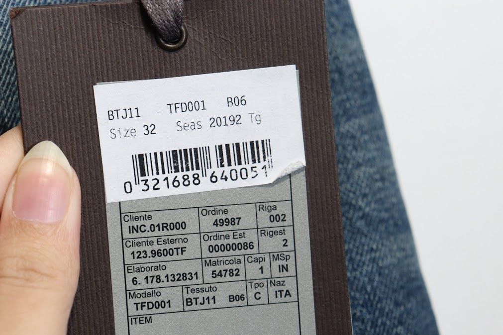 Tom Ford o1rshd1 Slim Fit Denim in Blue Size US 32 / EU 48 - 7 Thumbnail