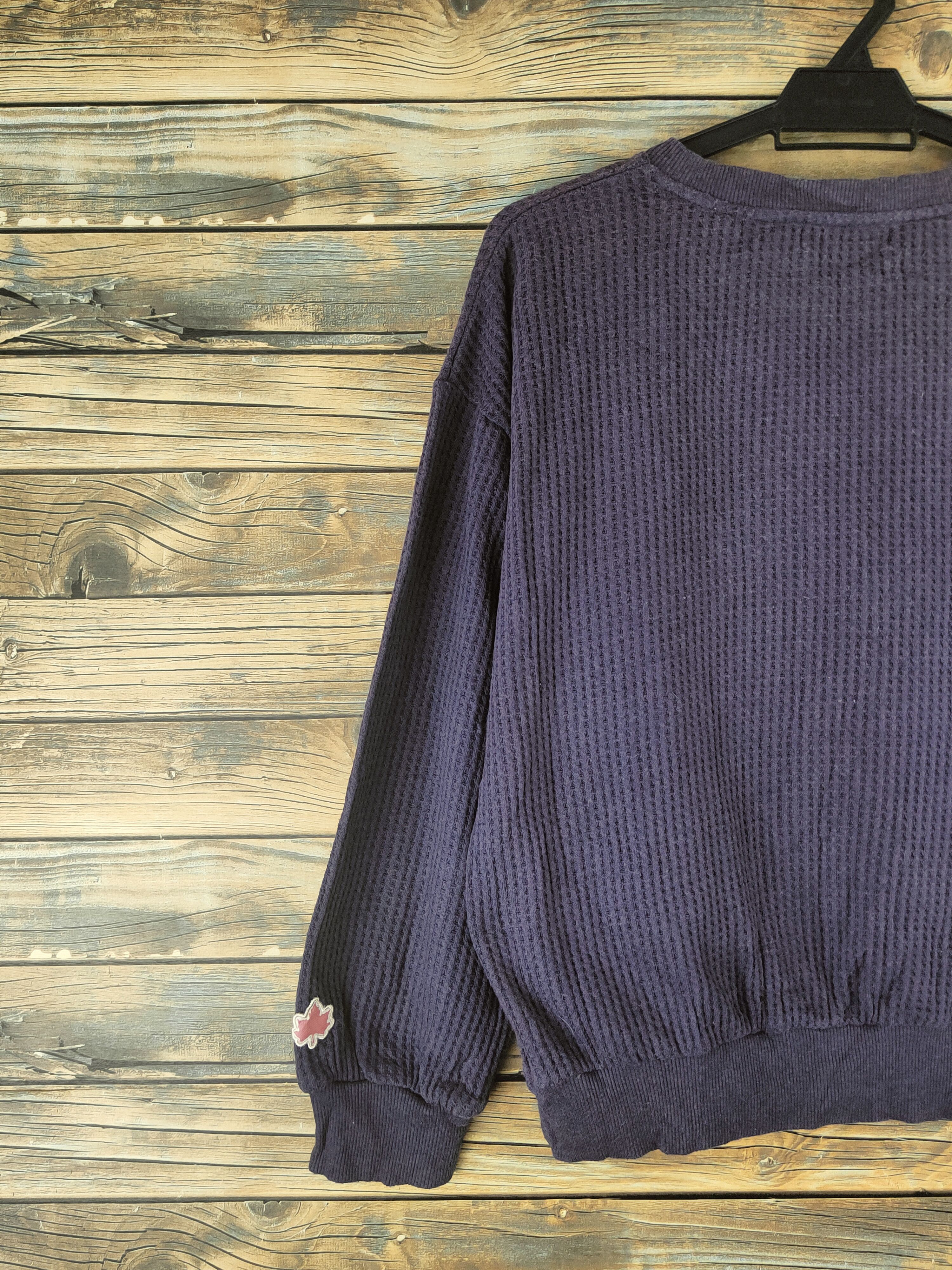Japanese Brand VINTAGE Logos Navy Maple Sweatshirts Size M / US 6-8 / IT 42-44 - 9 Thumbnail