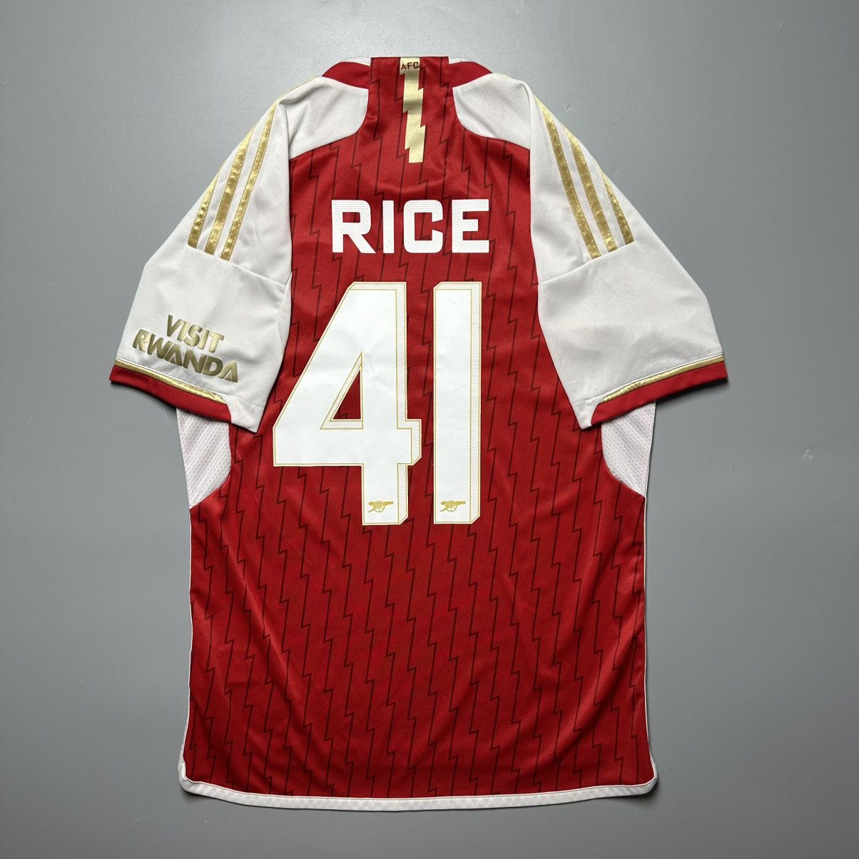 Vintage ARSENAL ADIDAS 2023/2024 FOOTBALL HOME JERSEY #41 RICE Size US M / EU 48-50 / 2 - 1 Thumbnail