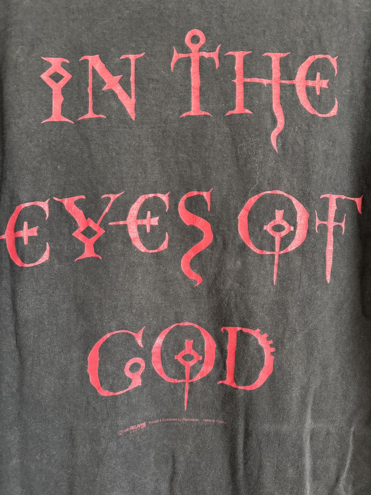 Vintage Today Is The Day In the Eyes of God 1999 Official Relapse Size US XL / EU 56 / 4 - 4 Thumbnail