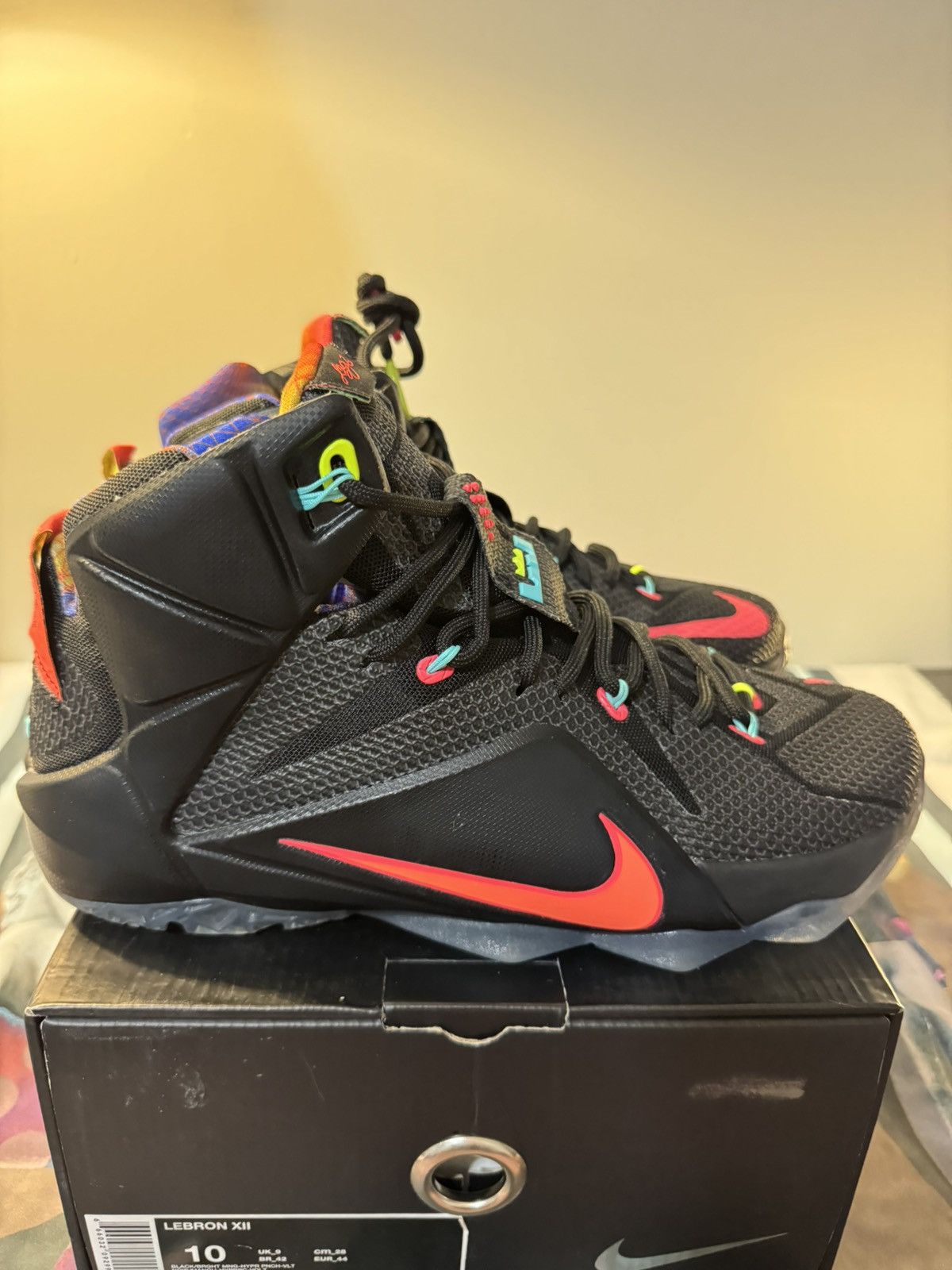 Nike LEBRON XII Mango Size US 10 / EU 43 - 7 Thumbnail