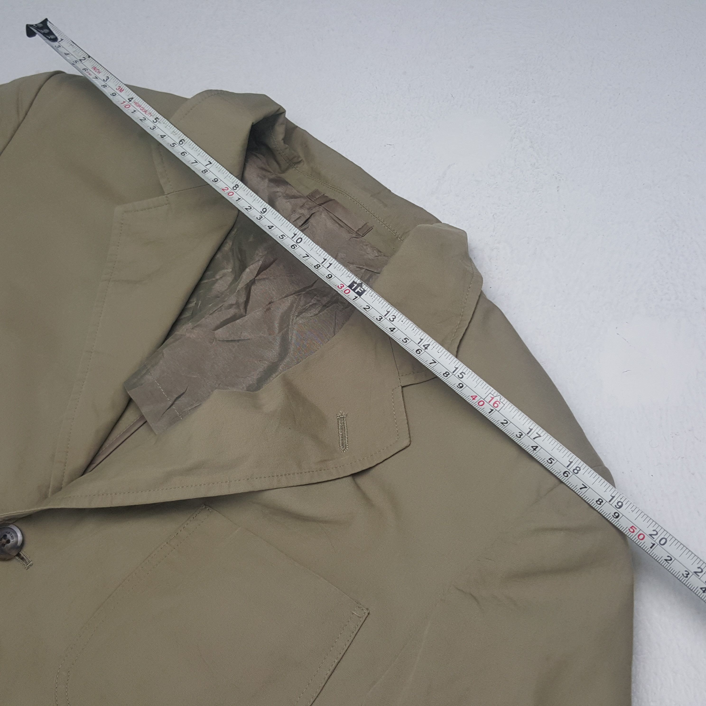 Burberry × Vintage Vintage Burberry London Custom Spell Out Blazer Jacket Size 38S - 6 Thumbnail