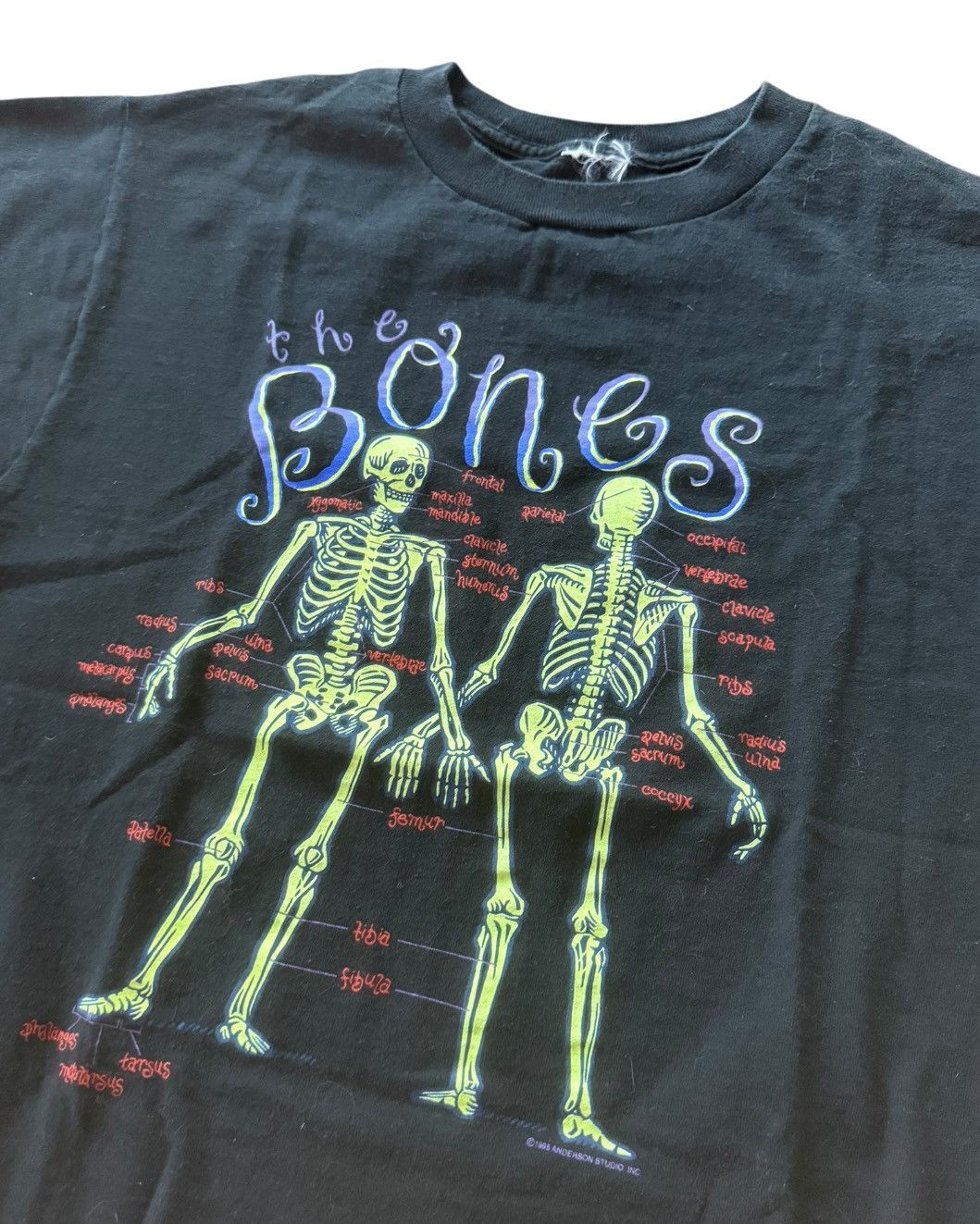 Other Vtg 1995 The Bones Skeleton Children’s Museum Medium Shirt Size US M / EU 48-50 / 2 - 4 Thumbnail