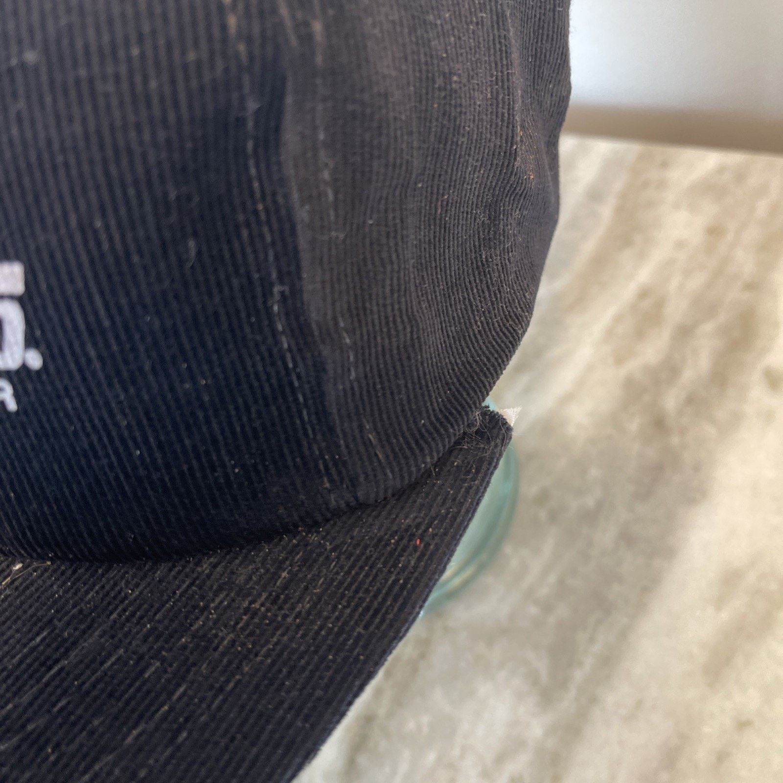 Vintage Vintage Black Dubell Lumber Corduroy Strapback Trucker Hat 4 Size ONE SIZE - 4 Thumbnail