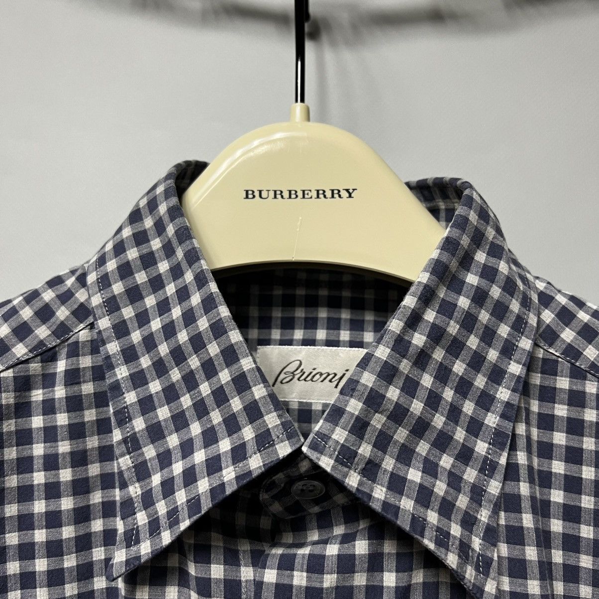 Brioni Brioni Cotton Vintage Button Up Shirt made in Italy Size US M / EU 48-50 / 2 - 12 Thumbnail