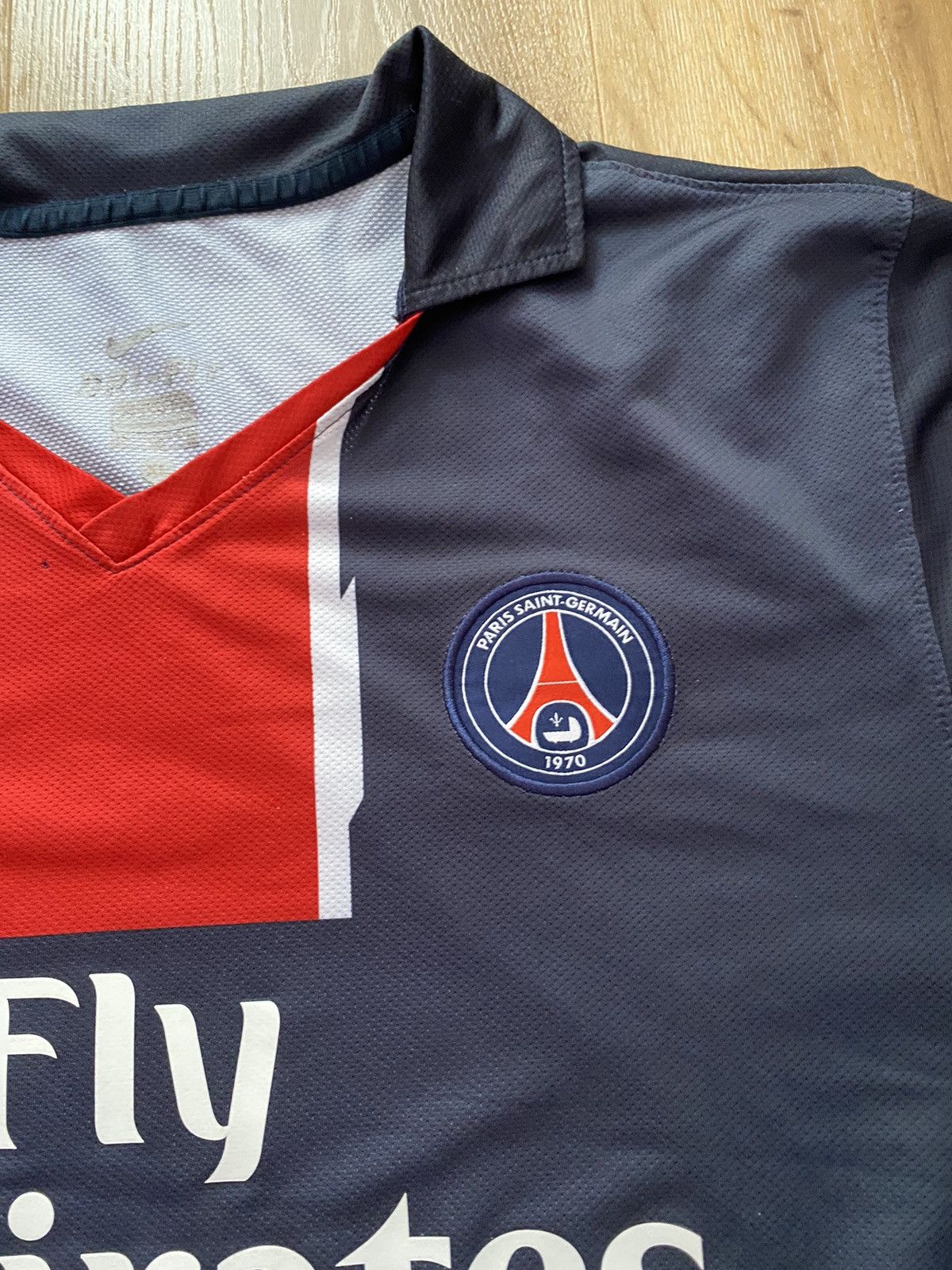 Nike 2010 2011 Paris PSG France Nike Home Vintage Soccer Jersey Size US XL / EU 56 / 4 - 5 Thumbnail