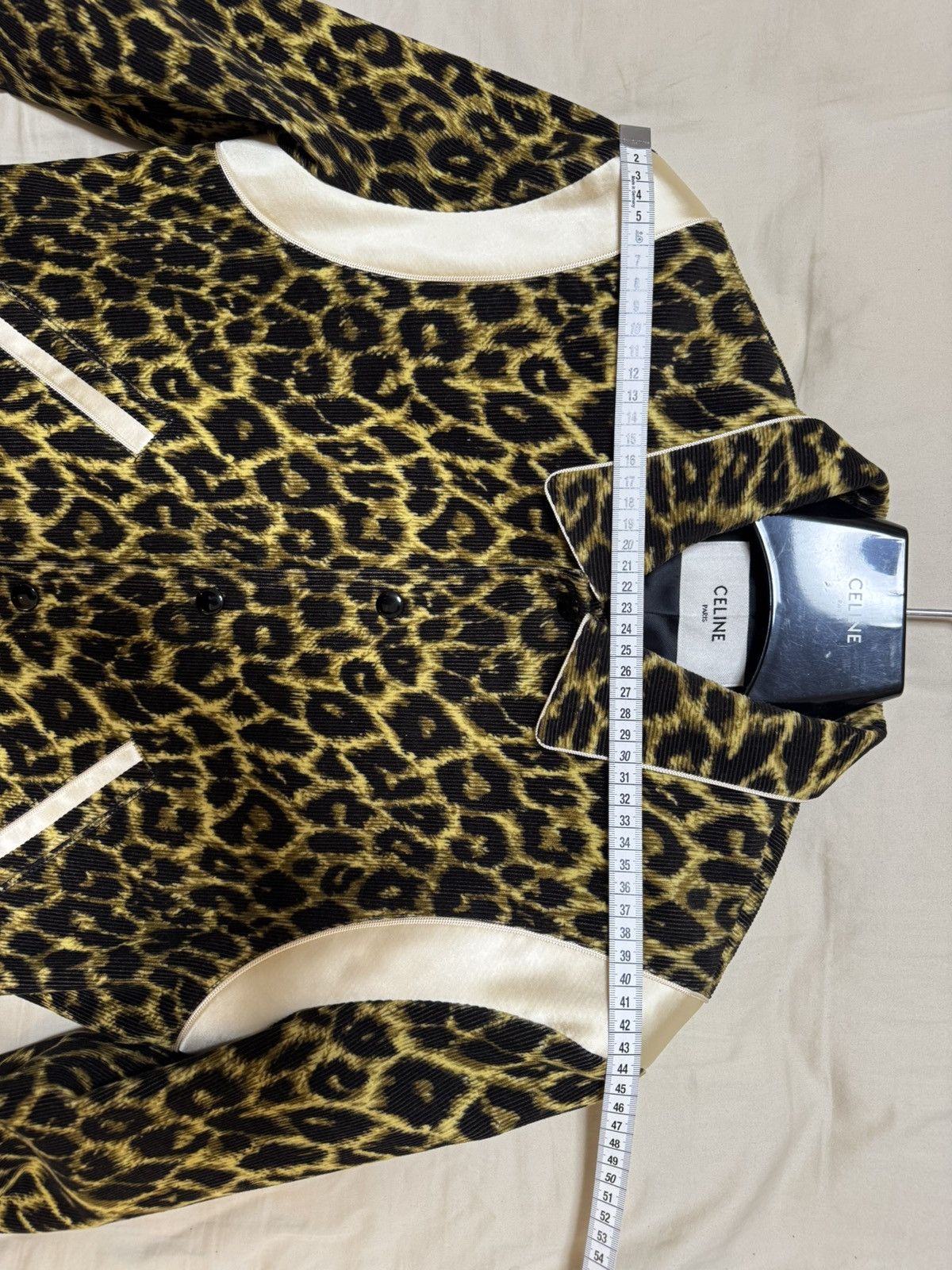 Celine × Hedi Slimane Classic babycat Teddy jacket Size US S / EU 44-46 / 1 - 8 Thumbnail