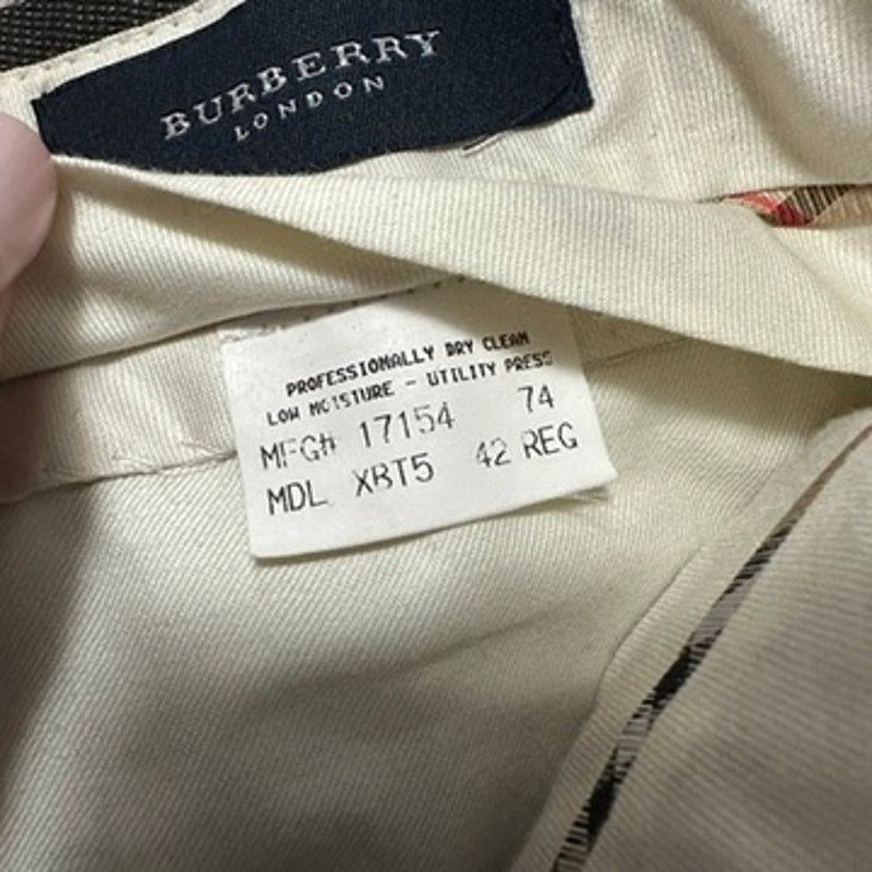 Burberry Burberry gray wool dress pants size 42R Size US 42 / EU 58 - 5 Thumbnail