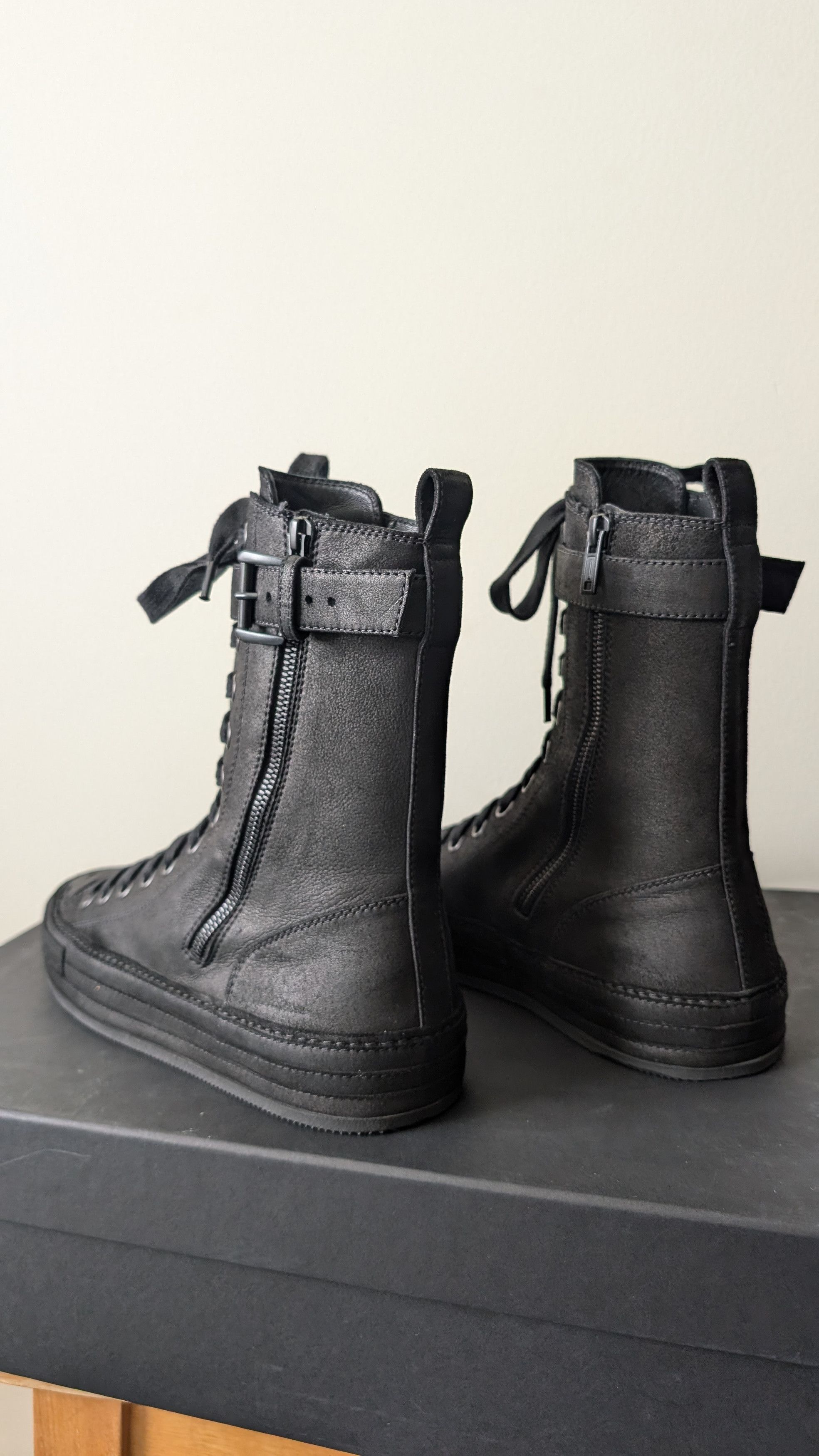 Ann Demeulemeester Ann Demeulemeester High Top Strap Sneaker Boots Size US 9 / IT 39 - 5 Thumbnail