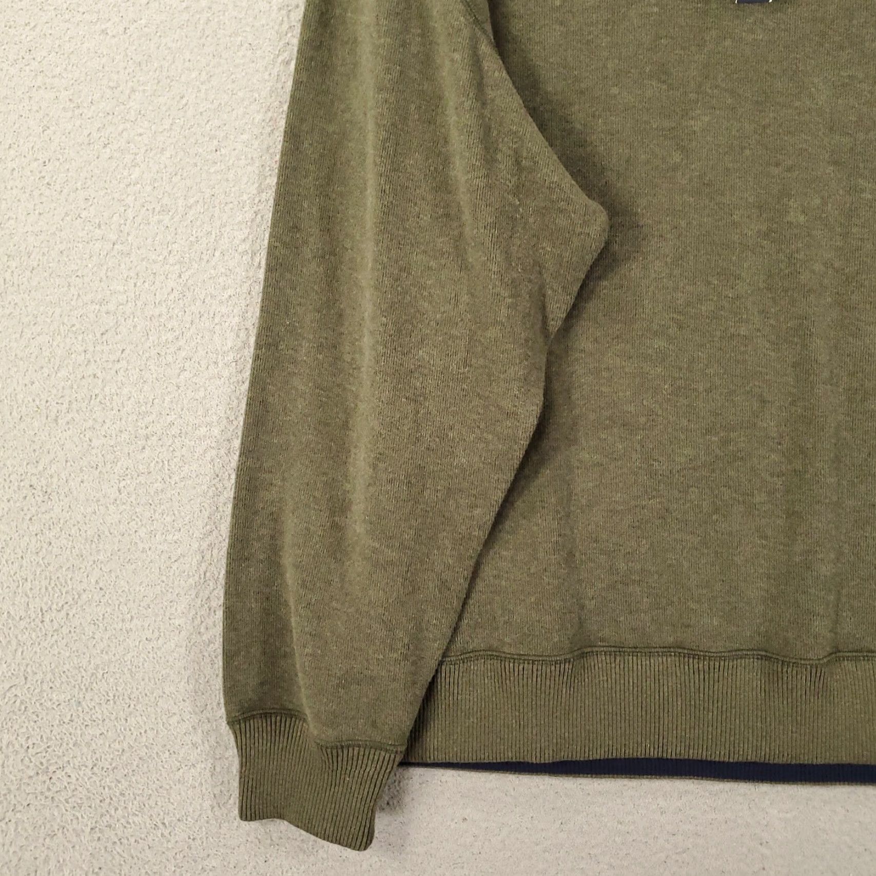 Cremieux VINTAGE New Mens Sweater Big 2X Green Blue Reversible Elbow Pad 1/4 Zip 2XB Pullover NWT Size US XXL / EU 58 / 5 - 5 Thumbnail